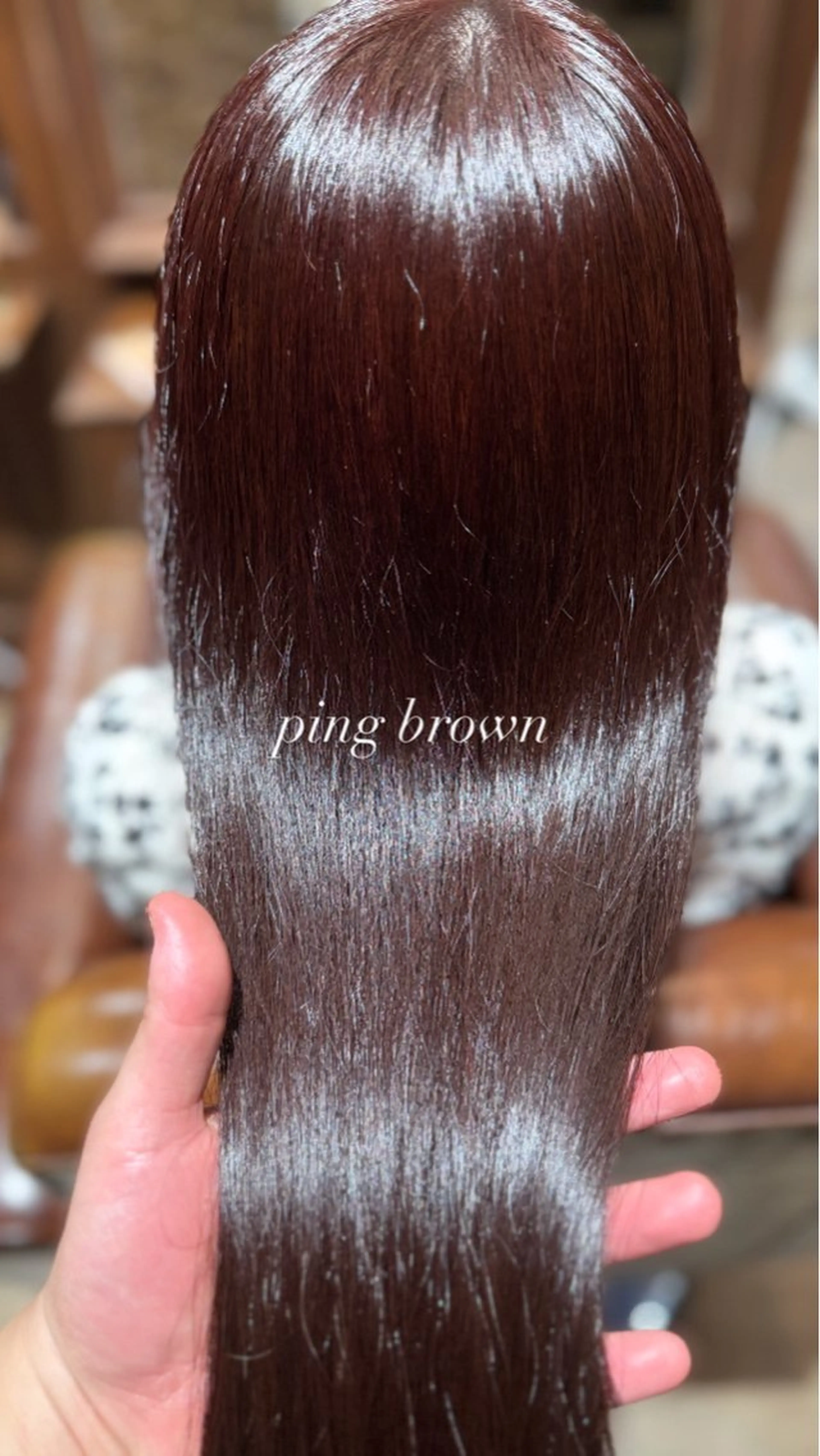 カラー ピンクカラー ヘアカラー オノ ソウイチロウ/ ブリーチ/パーマのヘアスタイル