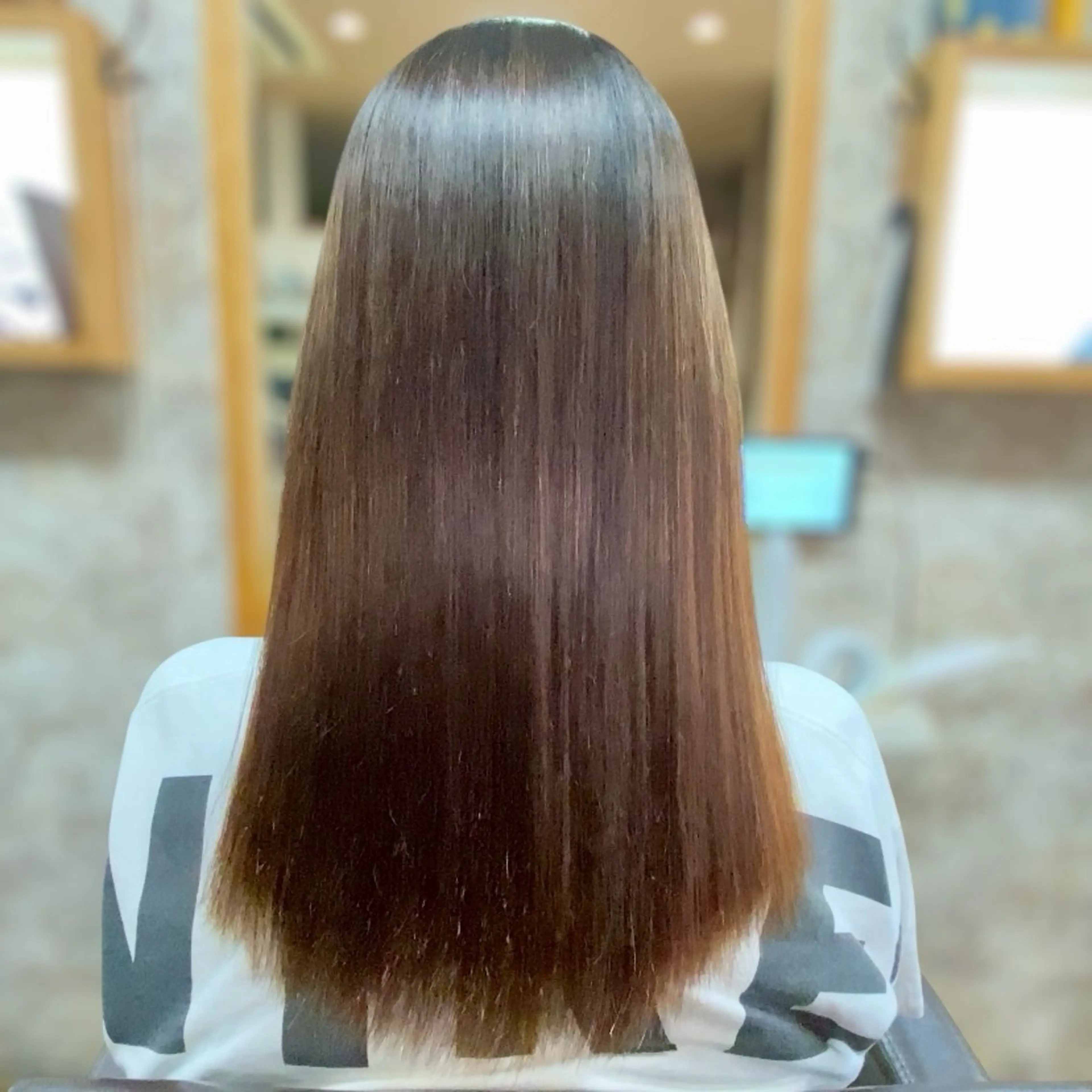 ロング YELLOW CORN 金沢文庫所属・【金沢文庫4分】髪質 改善/縮毛矯正アラタのヘアスタイル