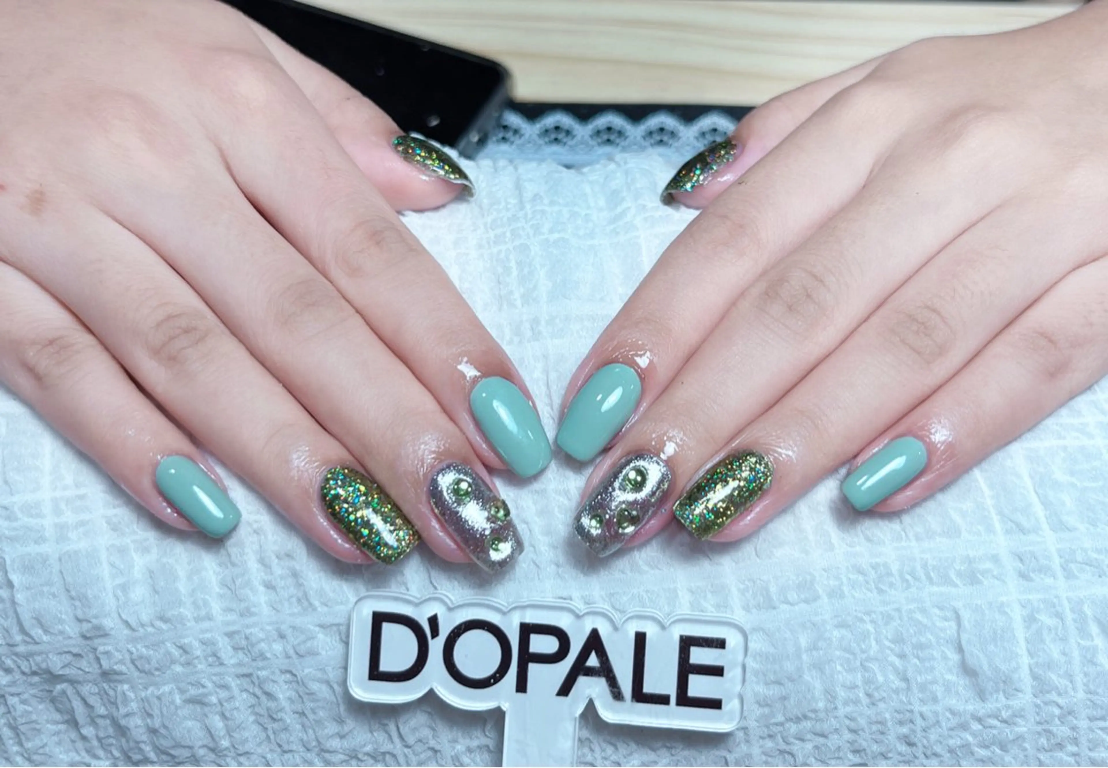 ネイル ハンドネイル D‘OPALEサロン所属・トパサロン 上野kkのネイルデザイン