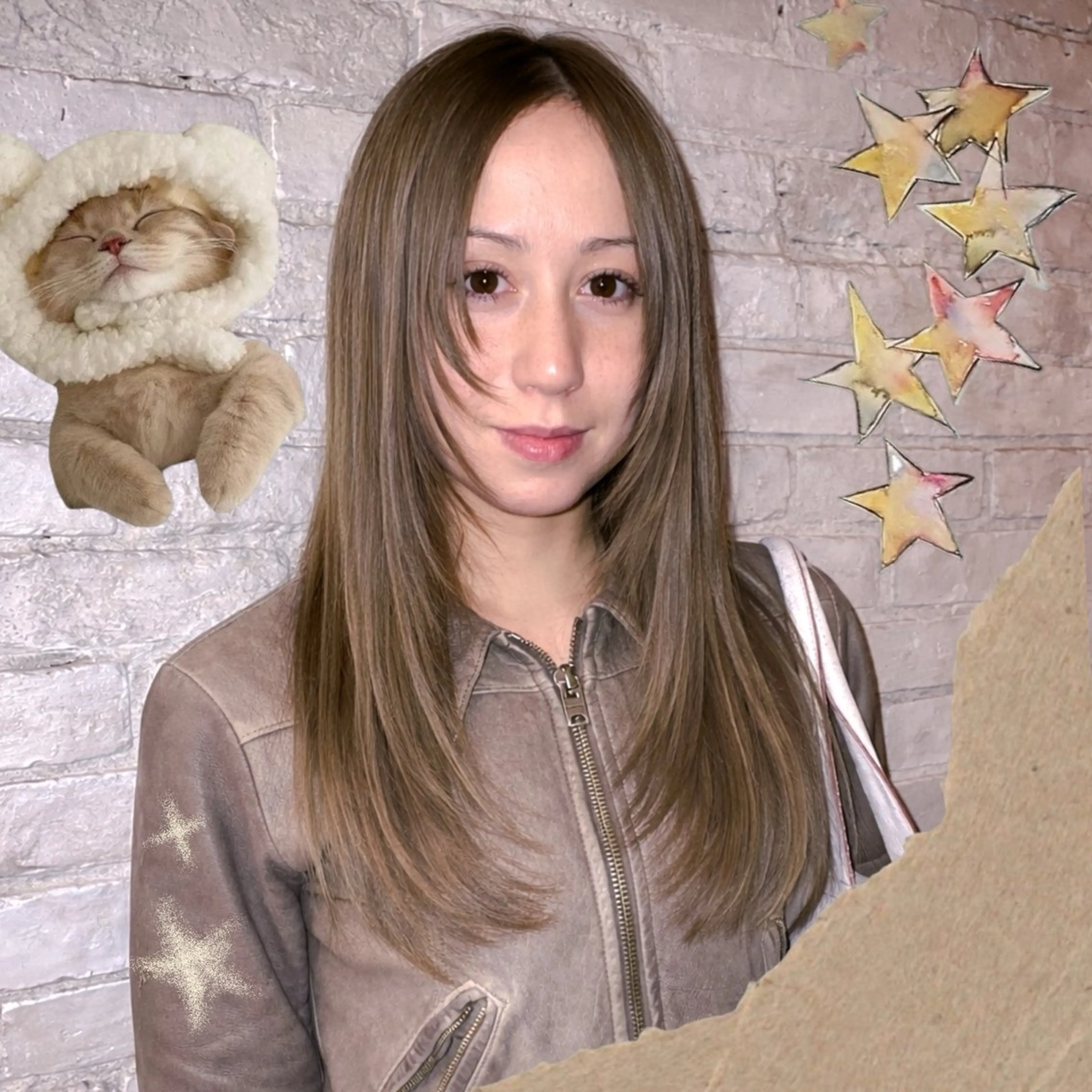 カラー ヘアカラー カライング所属・ズミ/垢抜けレイヤー 🦖透明感カラーのヘアスタイル