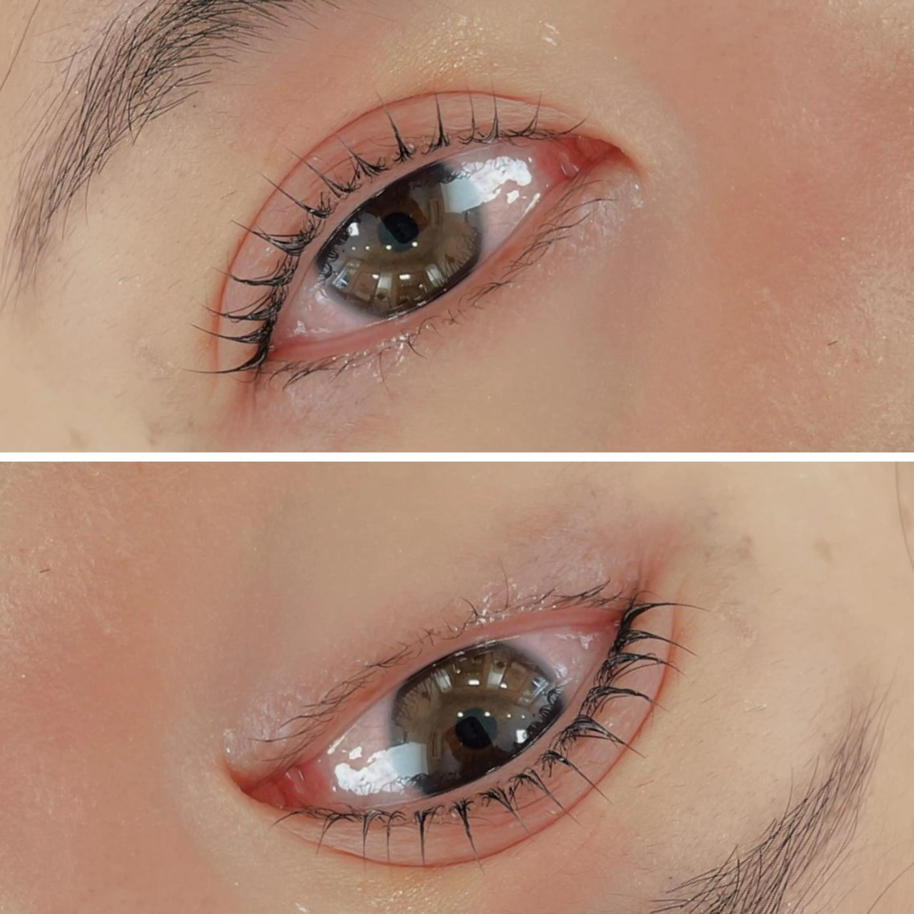 マツエク・マツパ 束感まつ毛 韓国風マツエク 一重×まつ毛パーマ 韓国ラッシュリフト monica 富士宮の眉毛・アイブロウイメージ