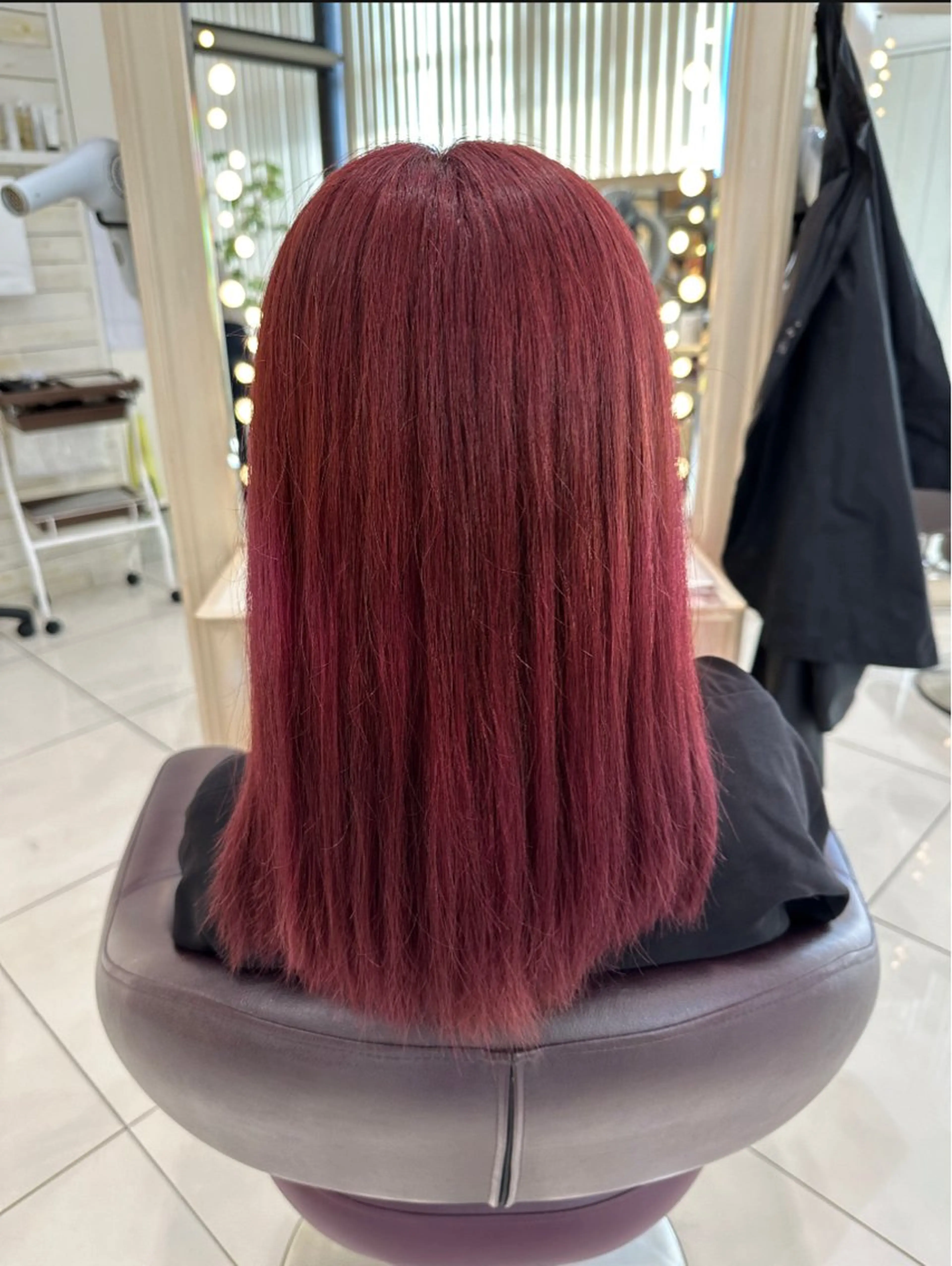 カラー Ancheri by flammeum戸塚店所属・ひな/ボブカット/ ブリーチなしWカラーのヘアスタイル