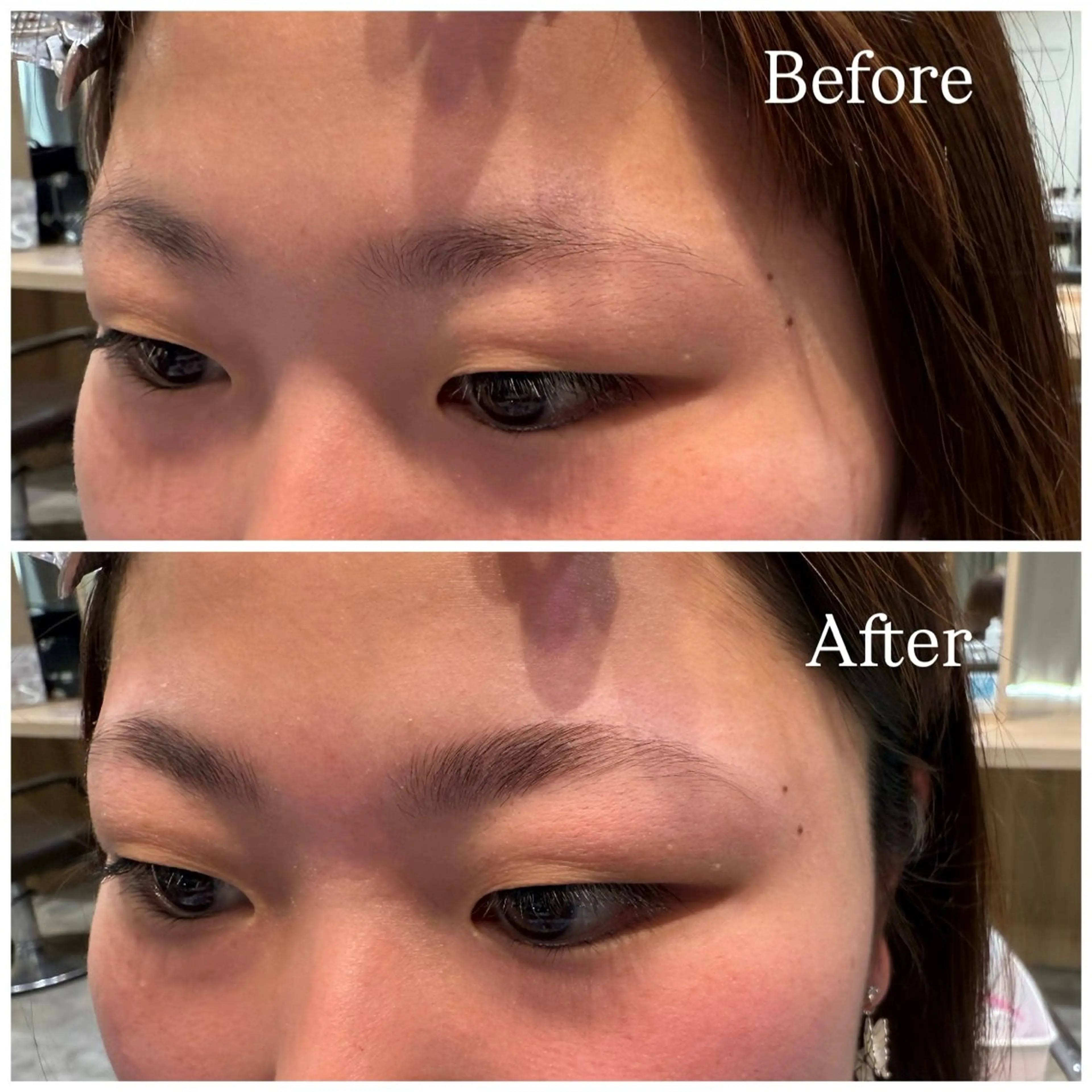 アイブロウ ワックス脱毛 その他(アイブロウ) ハイトーン/ダブル カラー/あやかのヘアスタイル