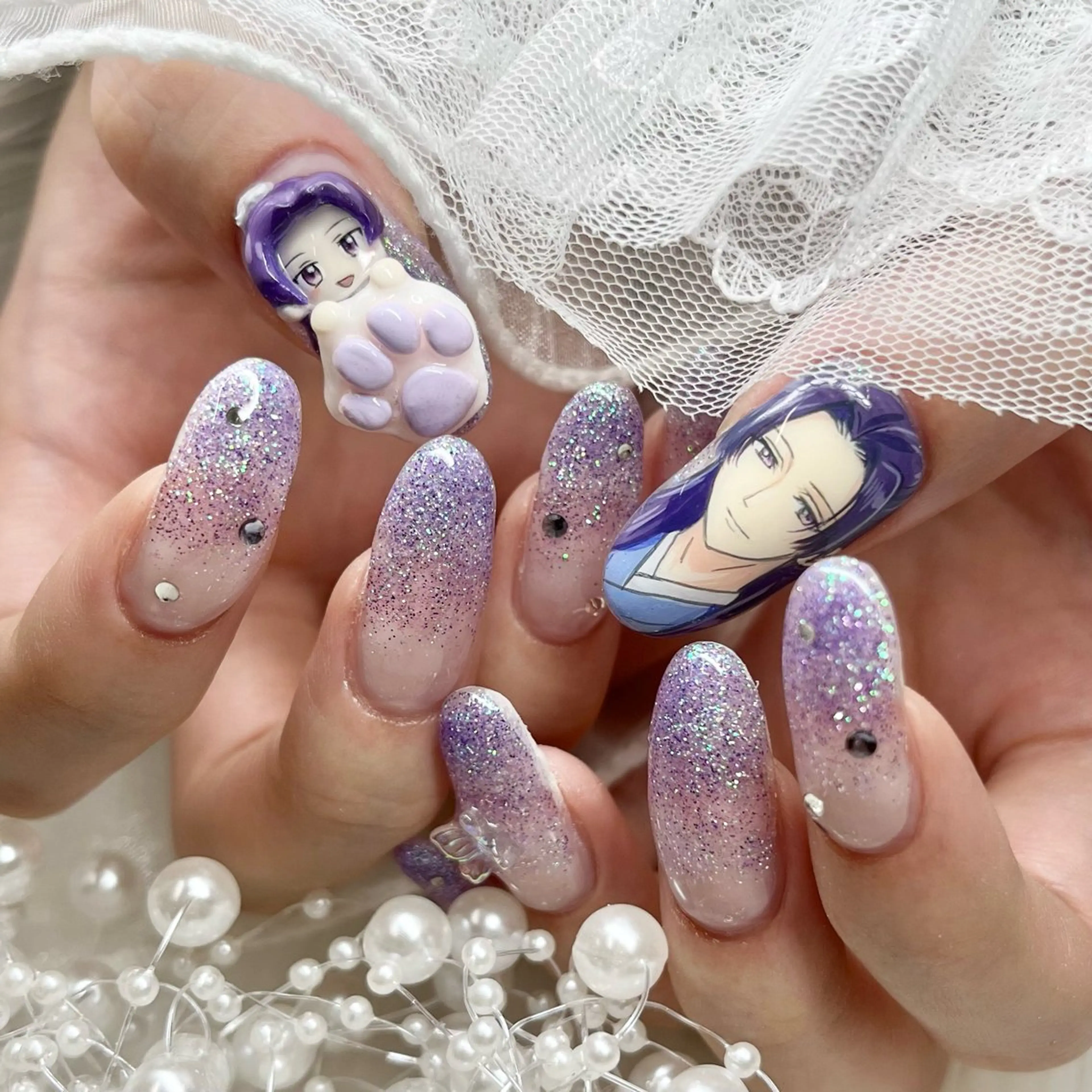 ネイル ハンドネイル 池袋痛ネイル Nok. 渡辺のネイルデザイン