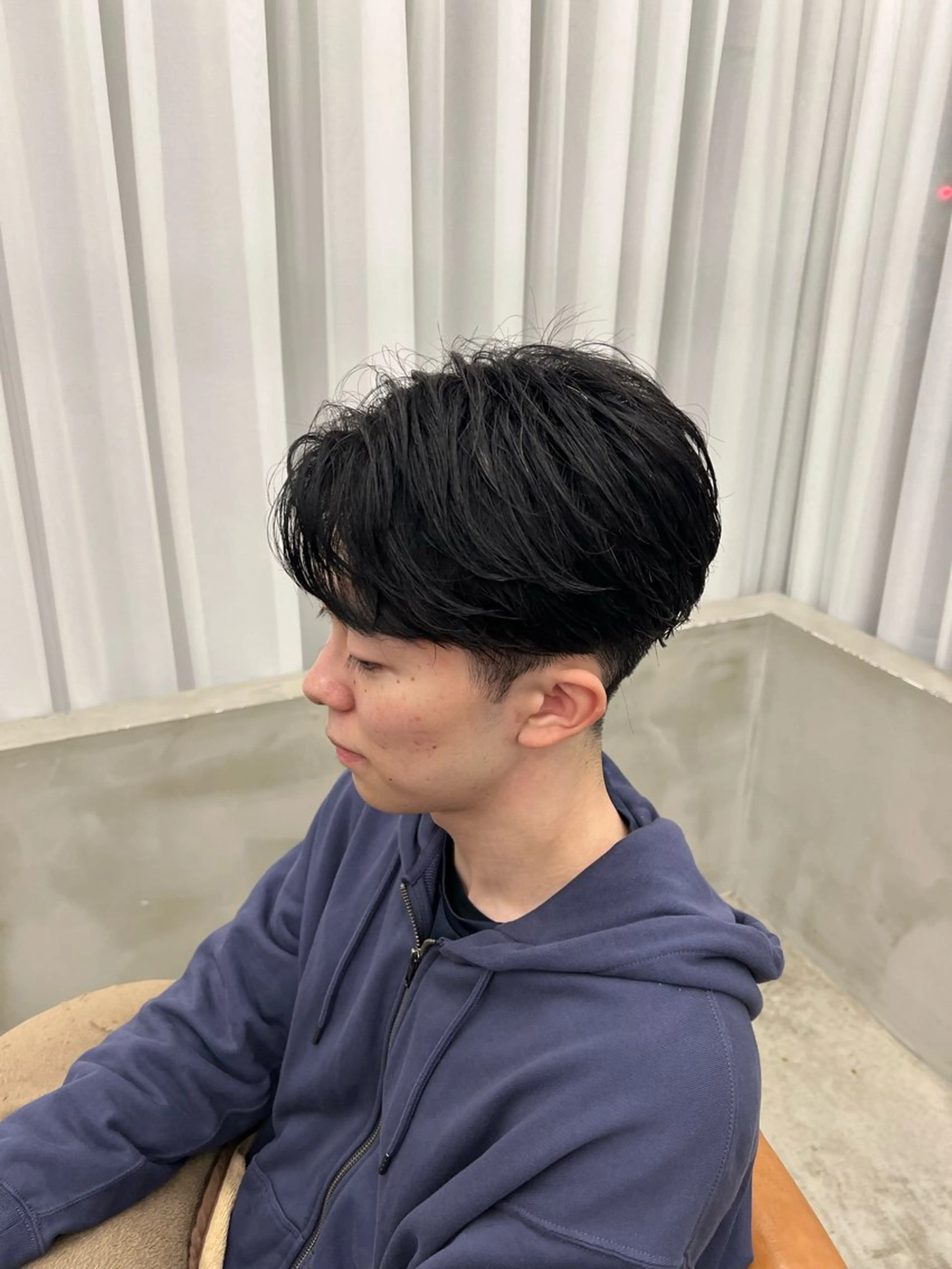 ミディアム カット ヘッドスパ 山野愛子美容室　銀座店所属・tomoメンズ特化 /パーマ/カットのヘアスタイル