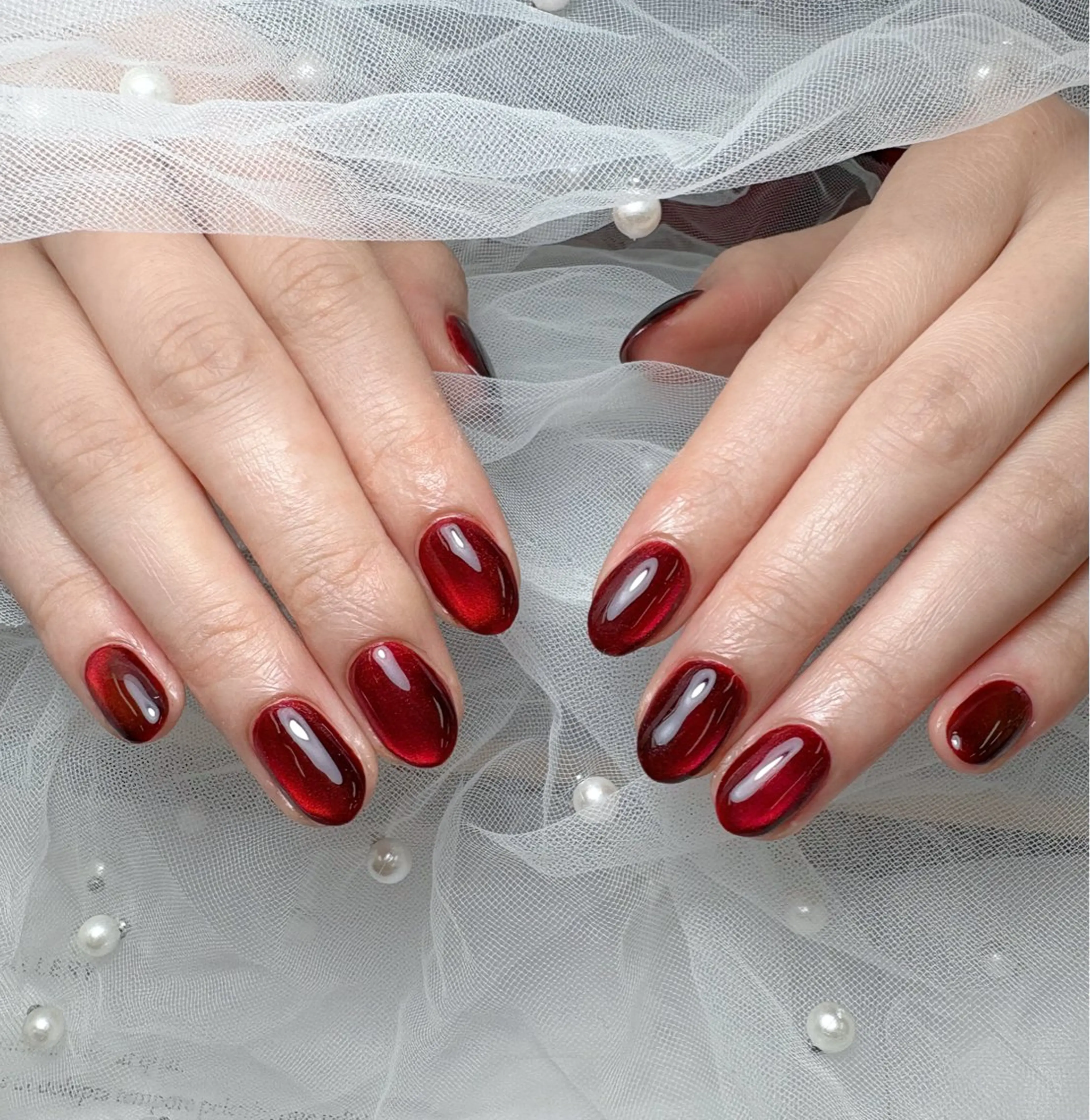 ネイル マグネットネイル 💎ネイリスト💎 月奈🌕🎀のネイルデザイン