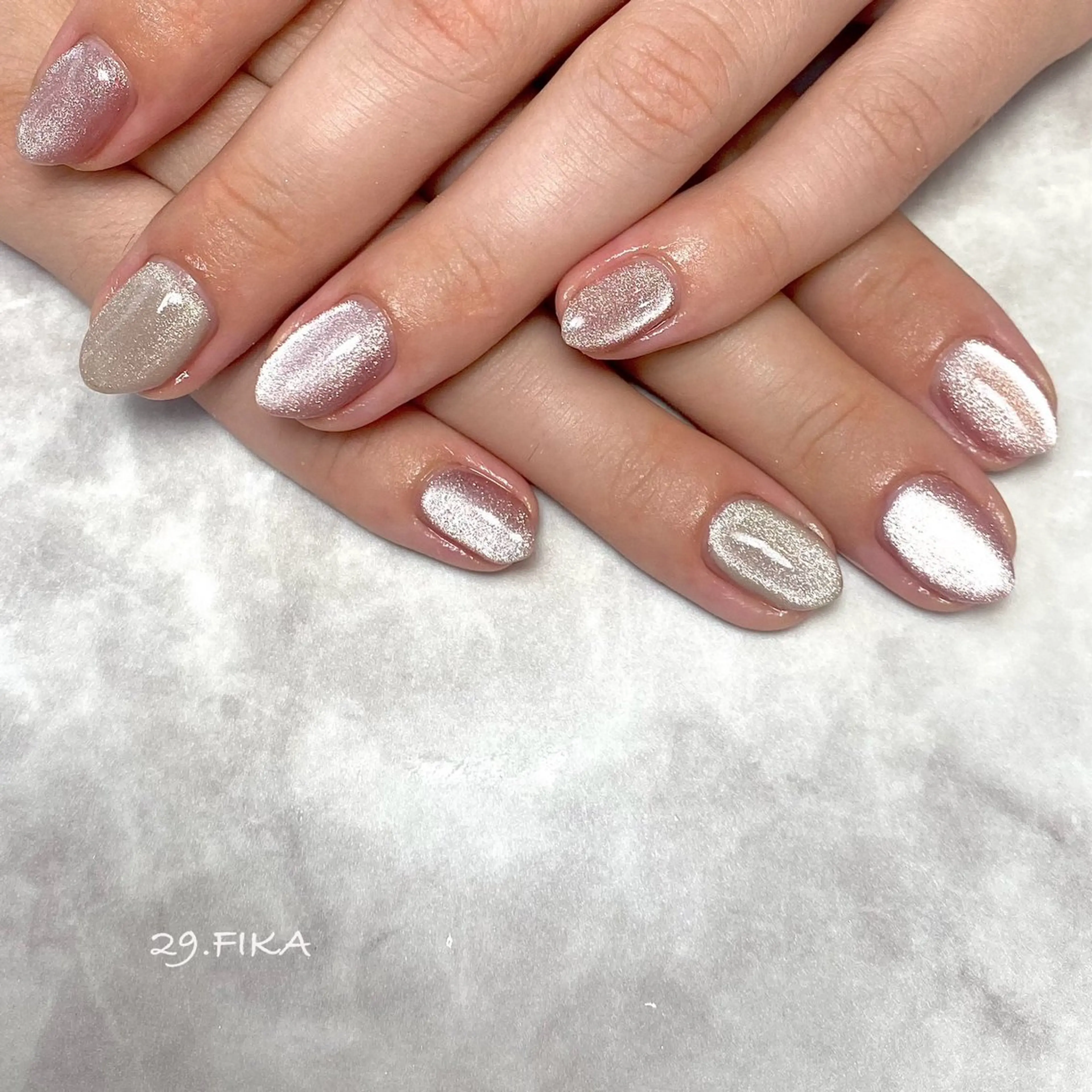 ネイル ハンドネイル 29.FIKA misaのネイルデザイン