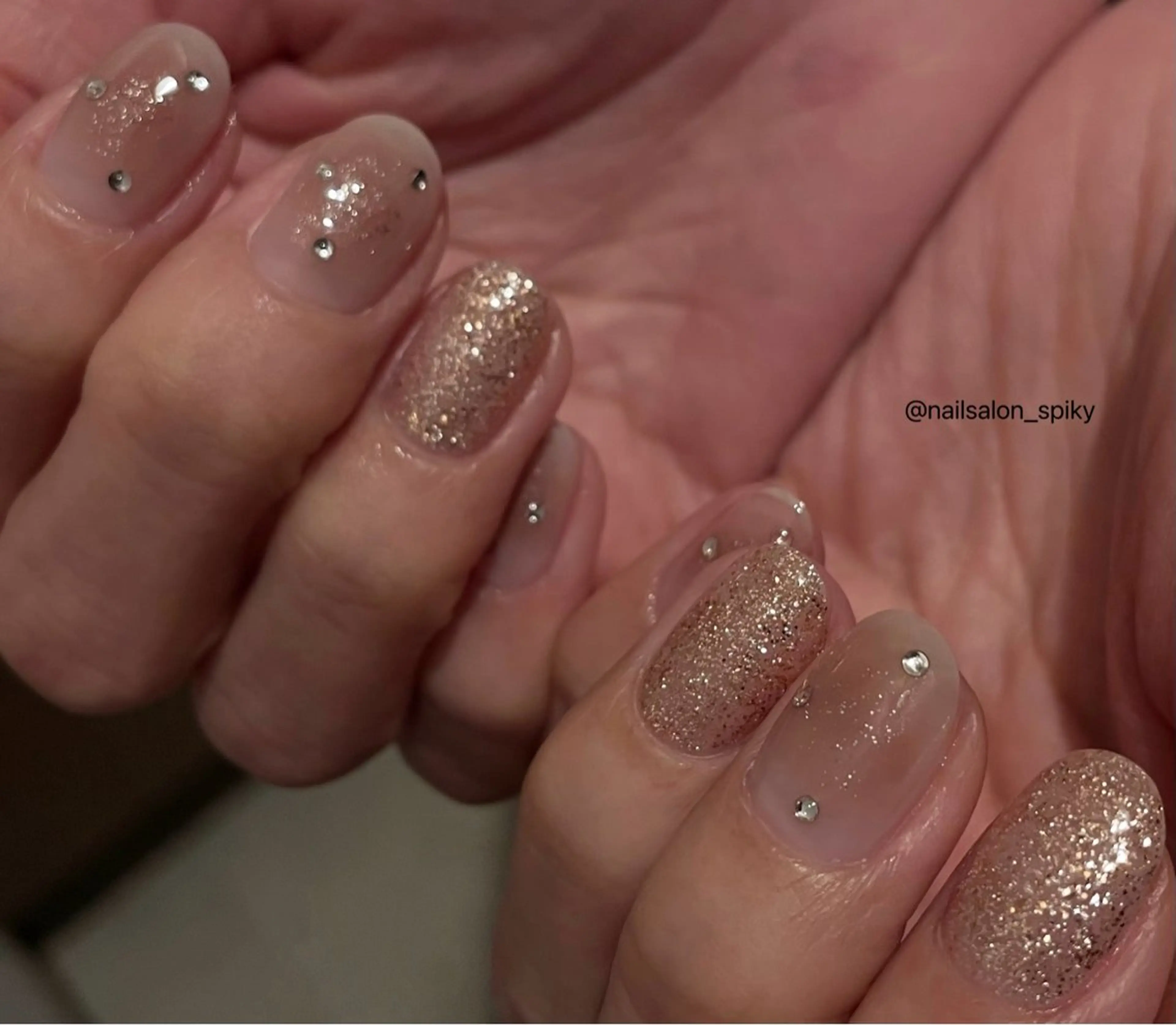 ネイル Spiky とうげ ふうかのネイルデザイン