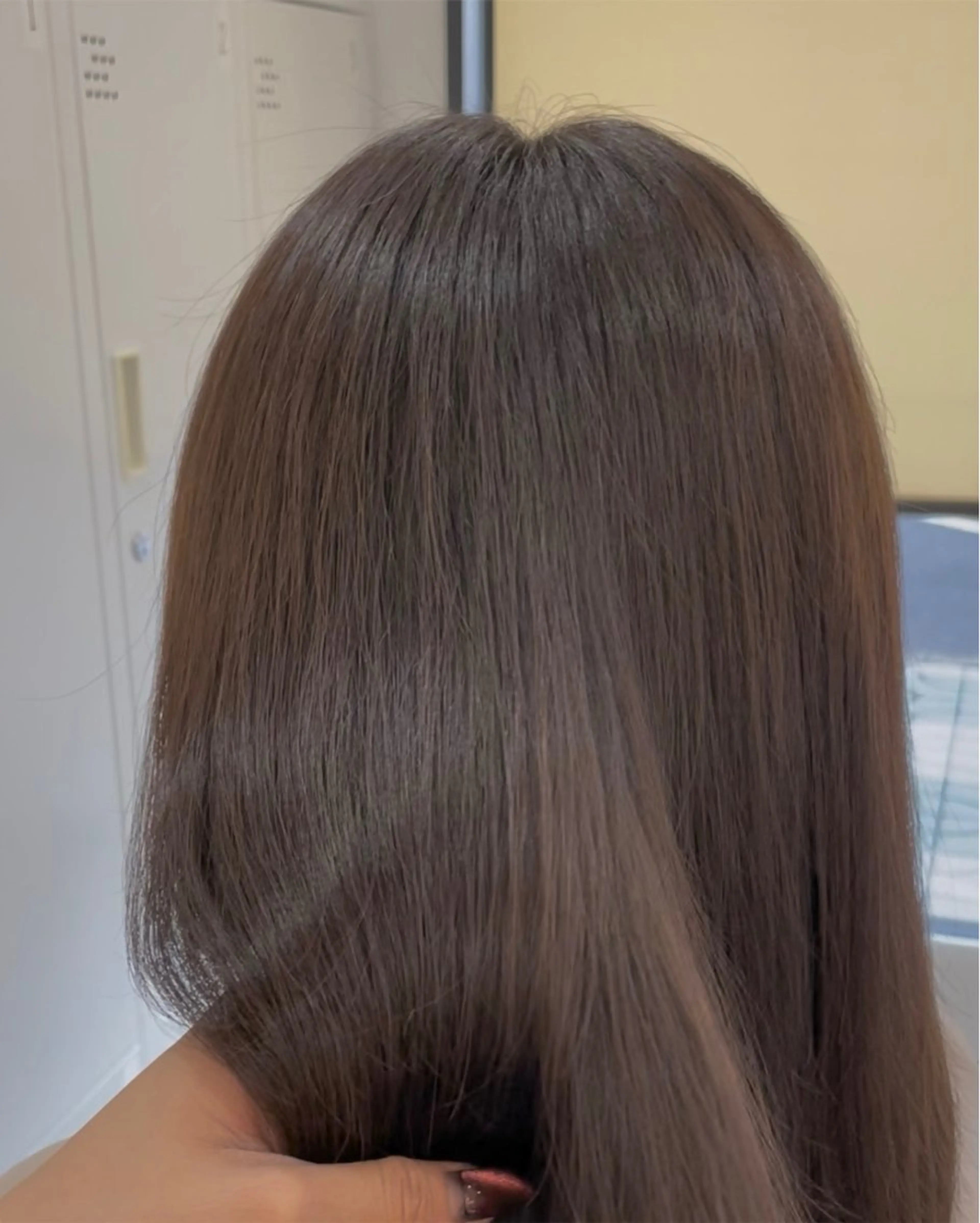 セミロング hair terrace M所属・郡山/透明感カラー /馬場アンドレアのヘアスタイル