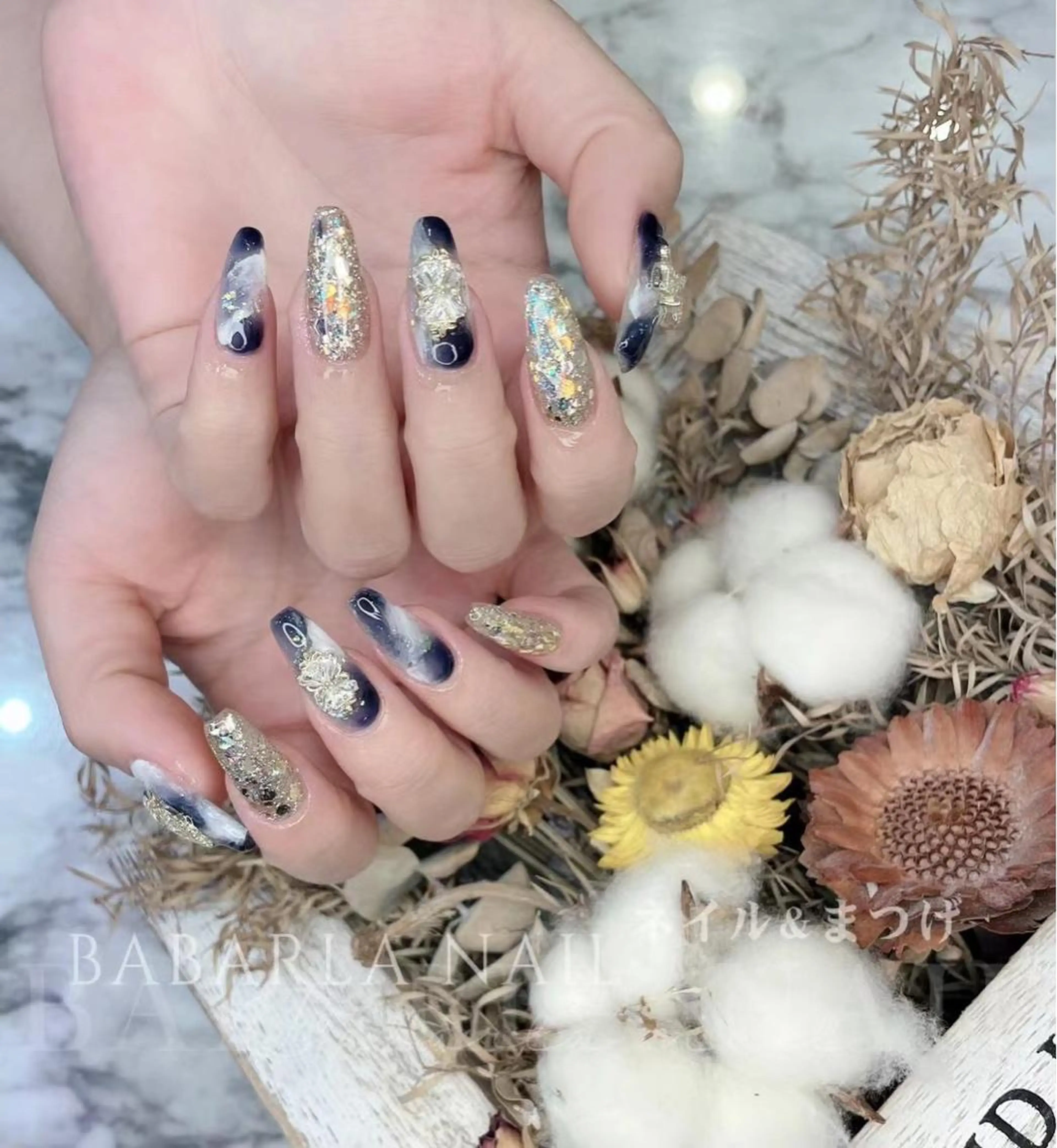 ネイル ニュアンスネイル Babarla Nailのネイルデザイン