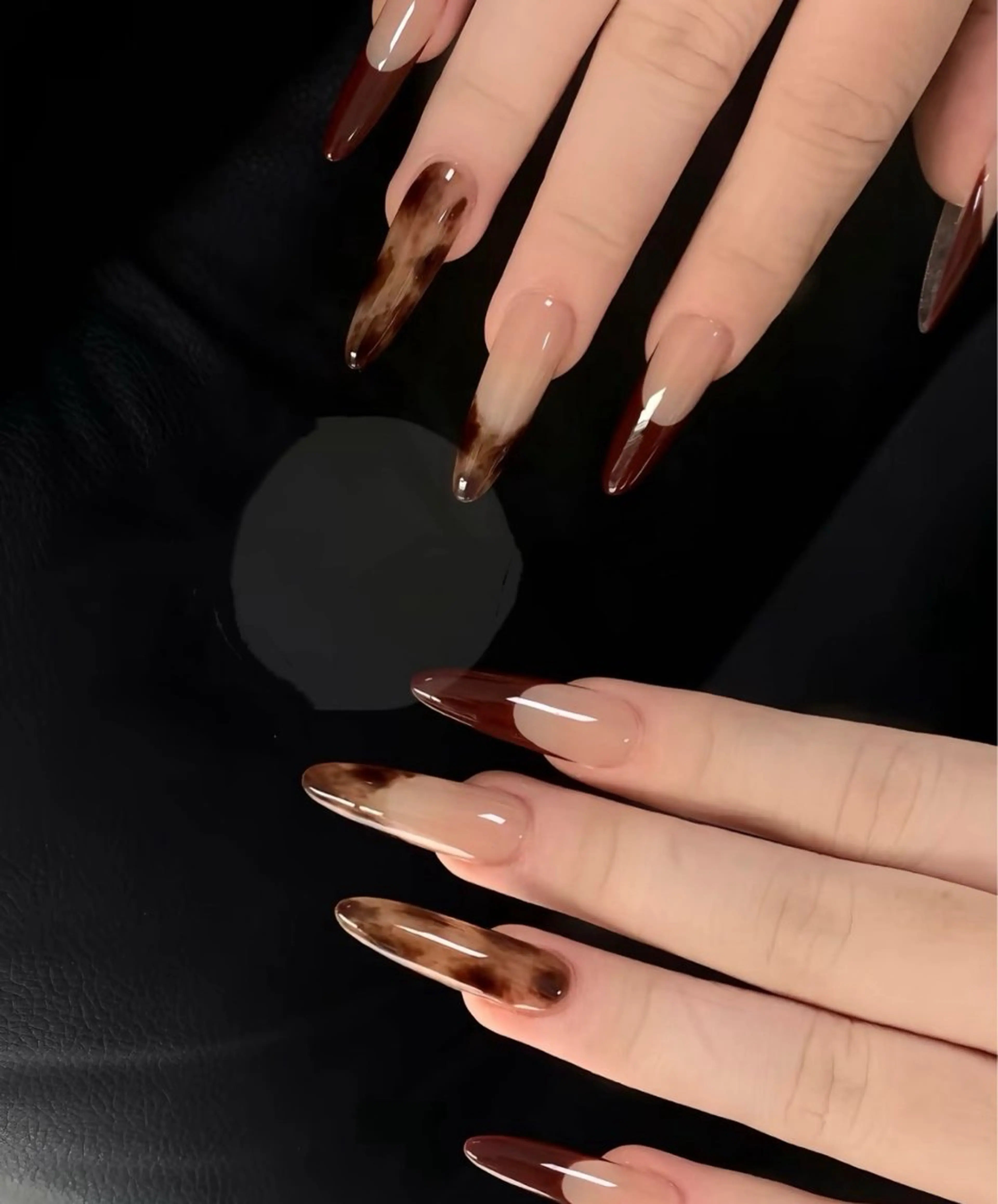 ネイル オーロラネイル フラワーネイル フットネイル フレンチネイル ジェルネイル ハンドネイル 長さだし専門 ありさのネイルデザイン