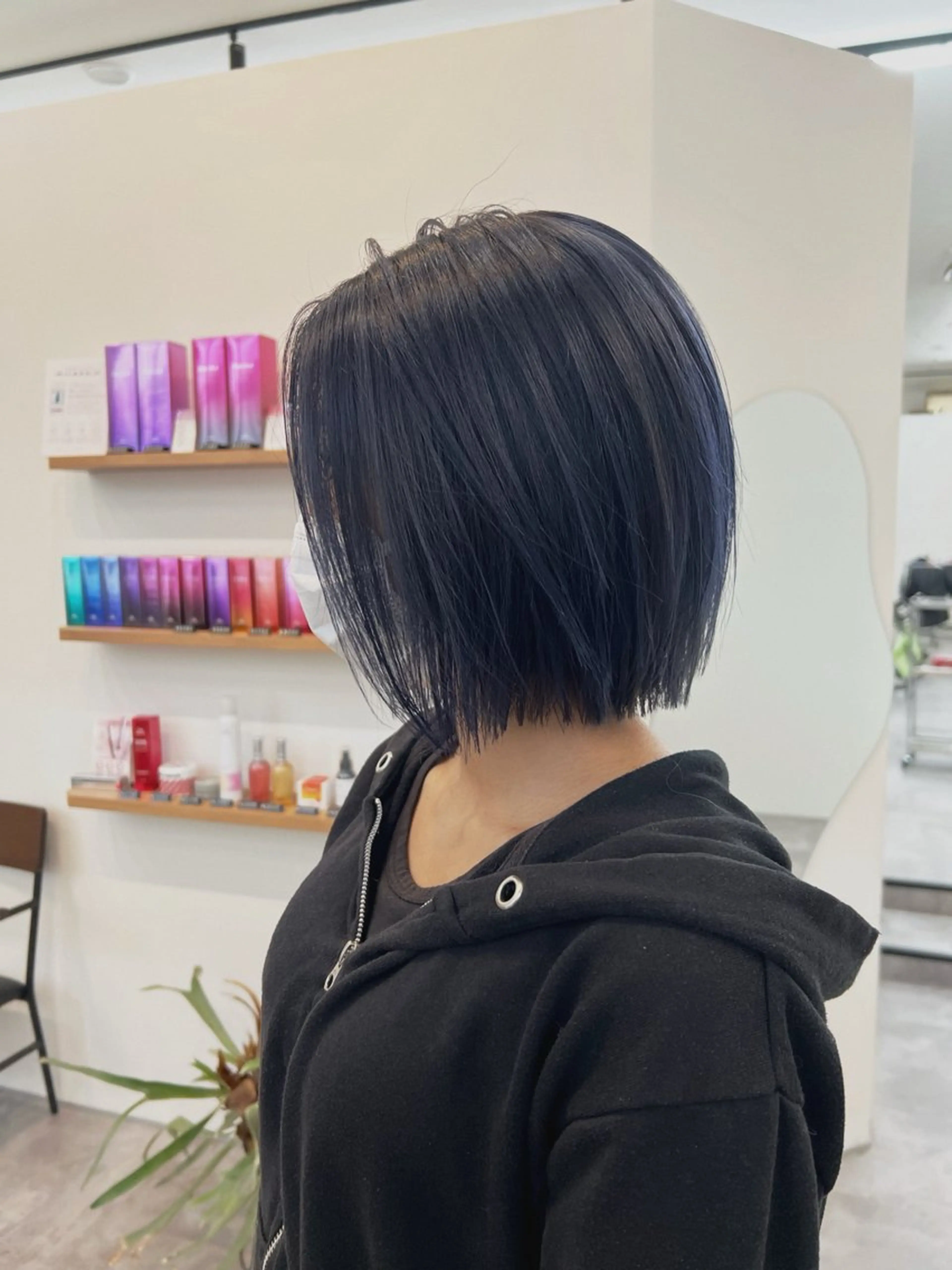 ショート カラー ネイビーカラー カット ヘアカラー トリートメント ✨NOMAD印西✨ 黒川勇輝のヘアスタイル