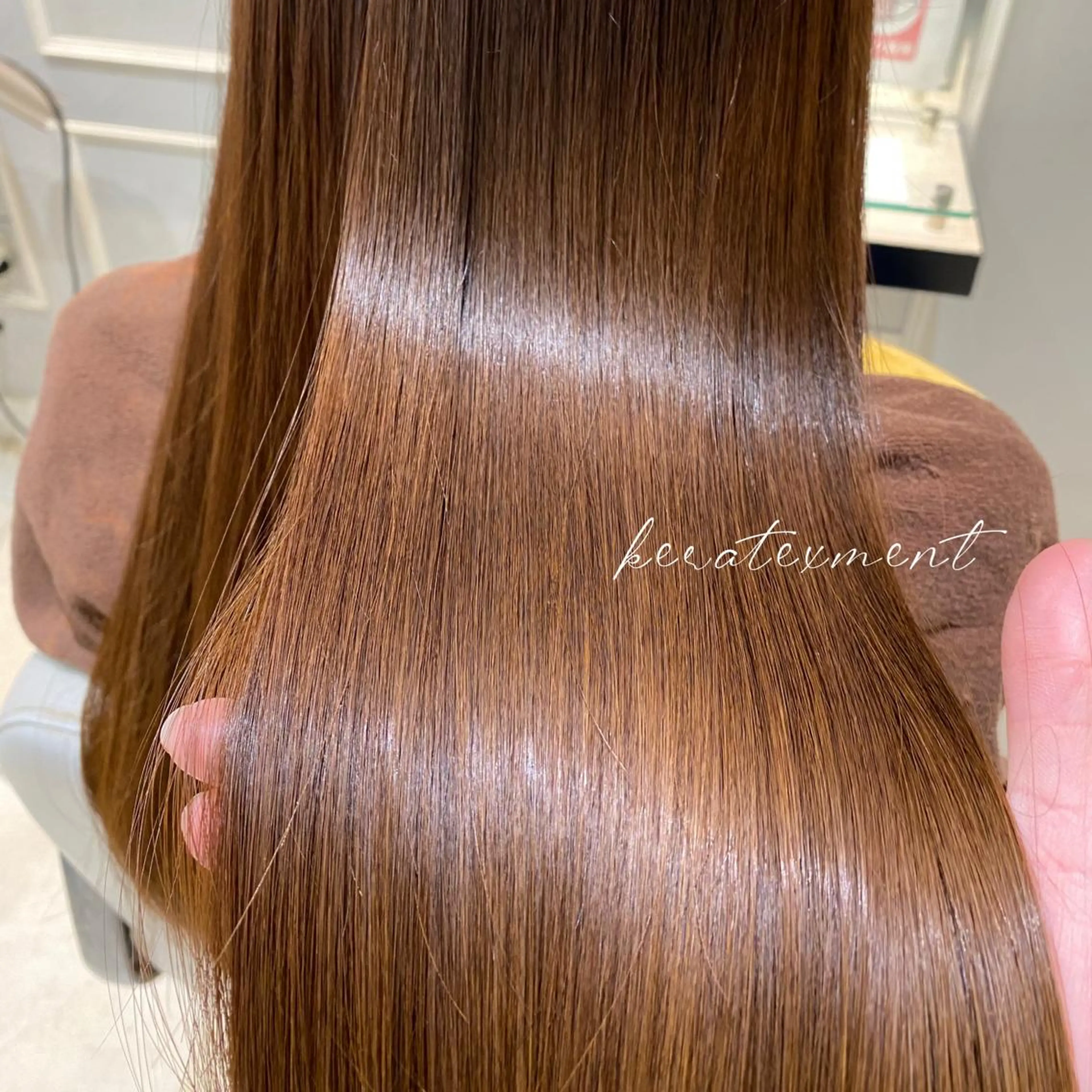 セミロング 韓国ヘア🇰🇷 トヨキトキコのヘアスタイル