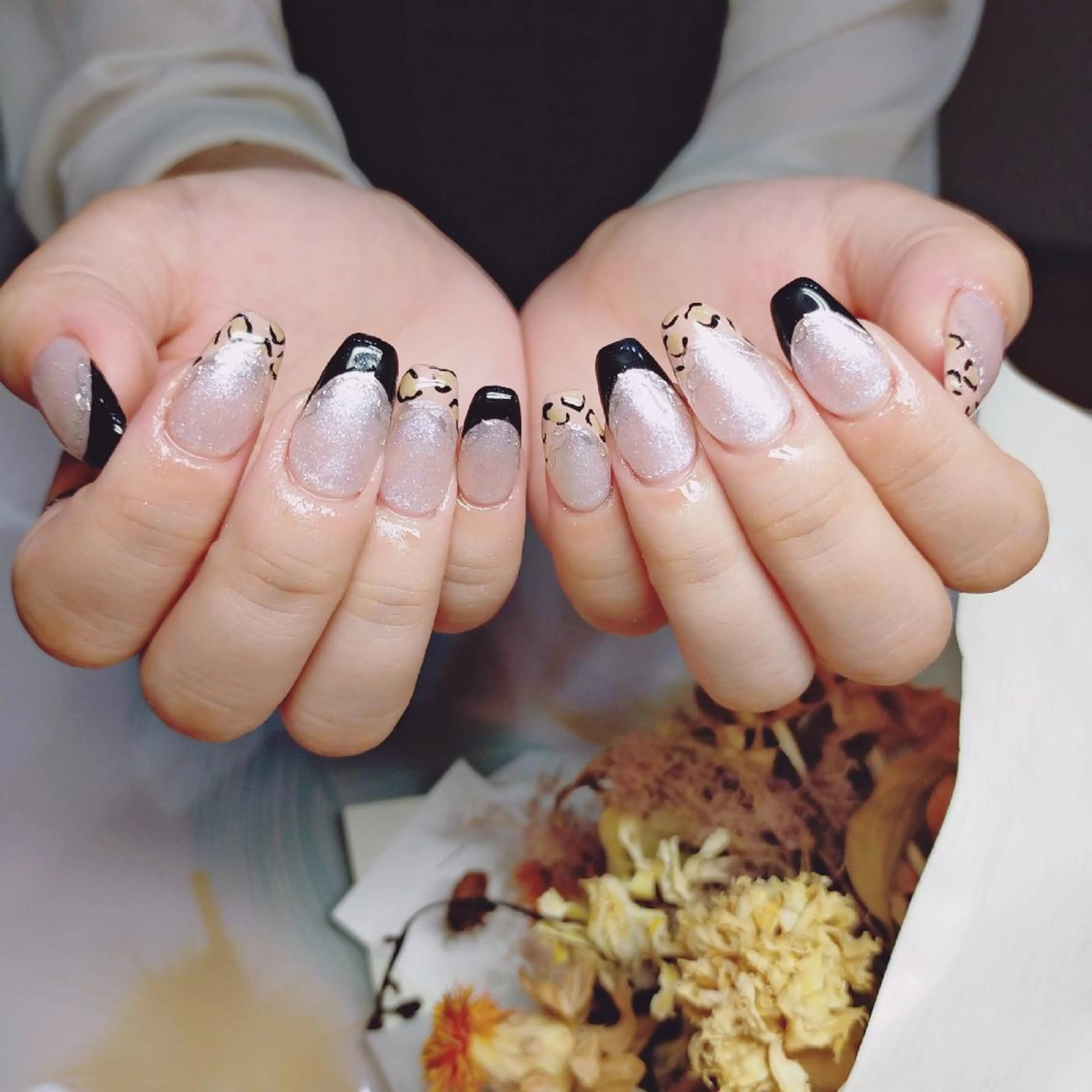 ネイル ハンドネイル 森 ネイルサロンのネイルデザイン