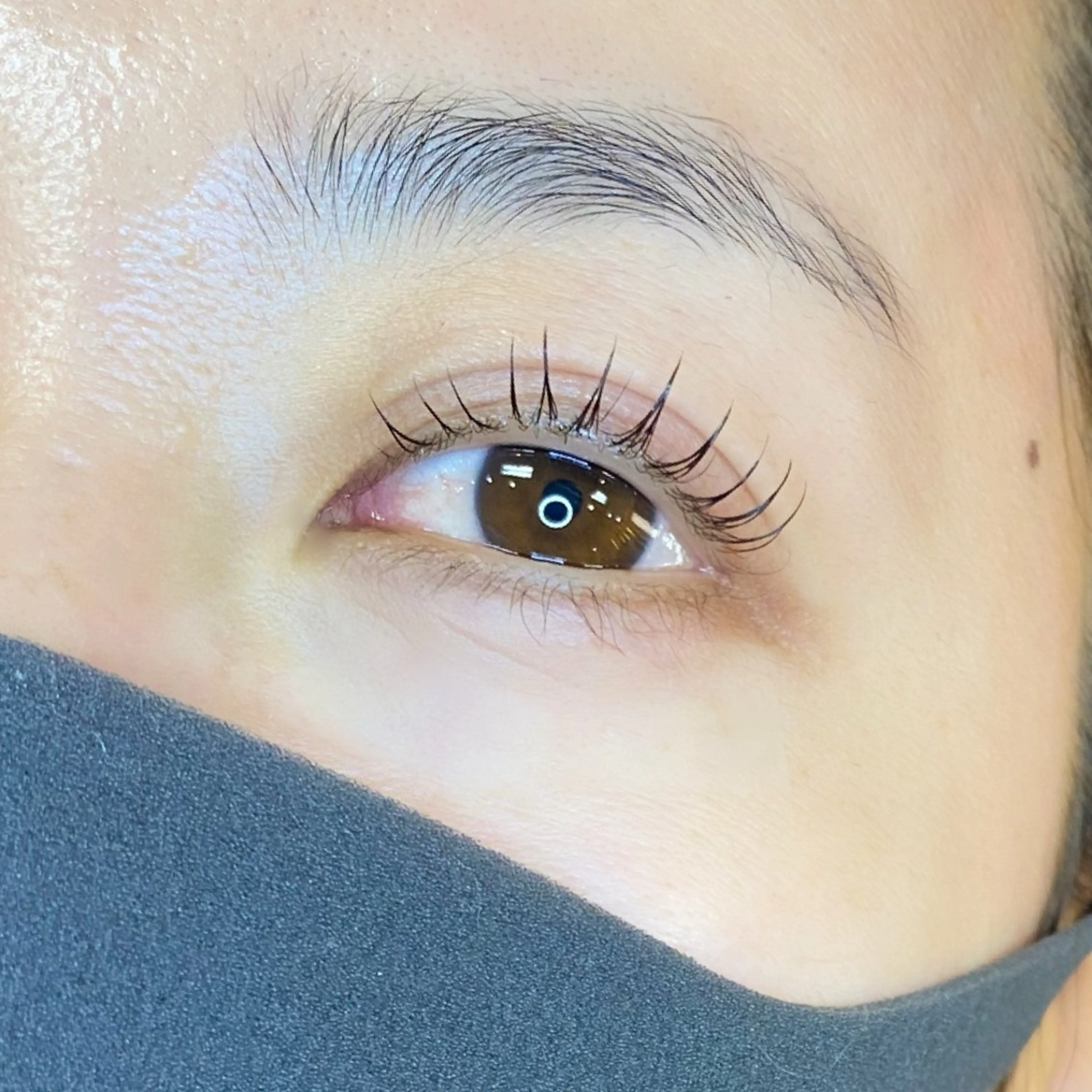 マツエク・マツパ ケラチンラッシュリフト 一重×まつ毛パーマ マツパ 江頭 カンナのマツエク・マツパデザイン