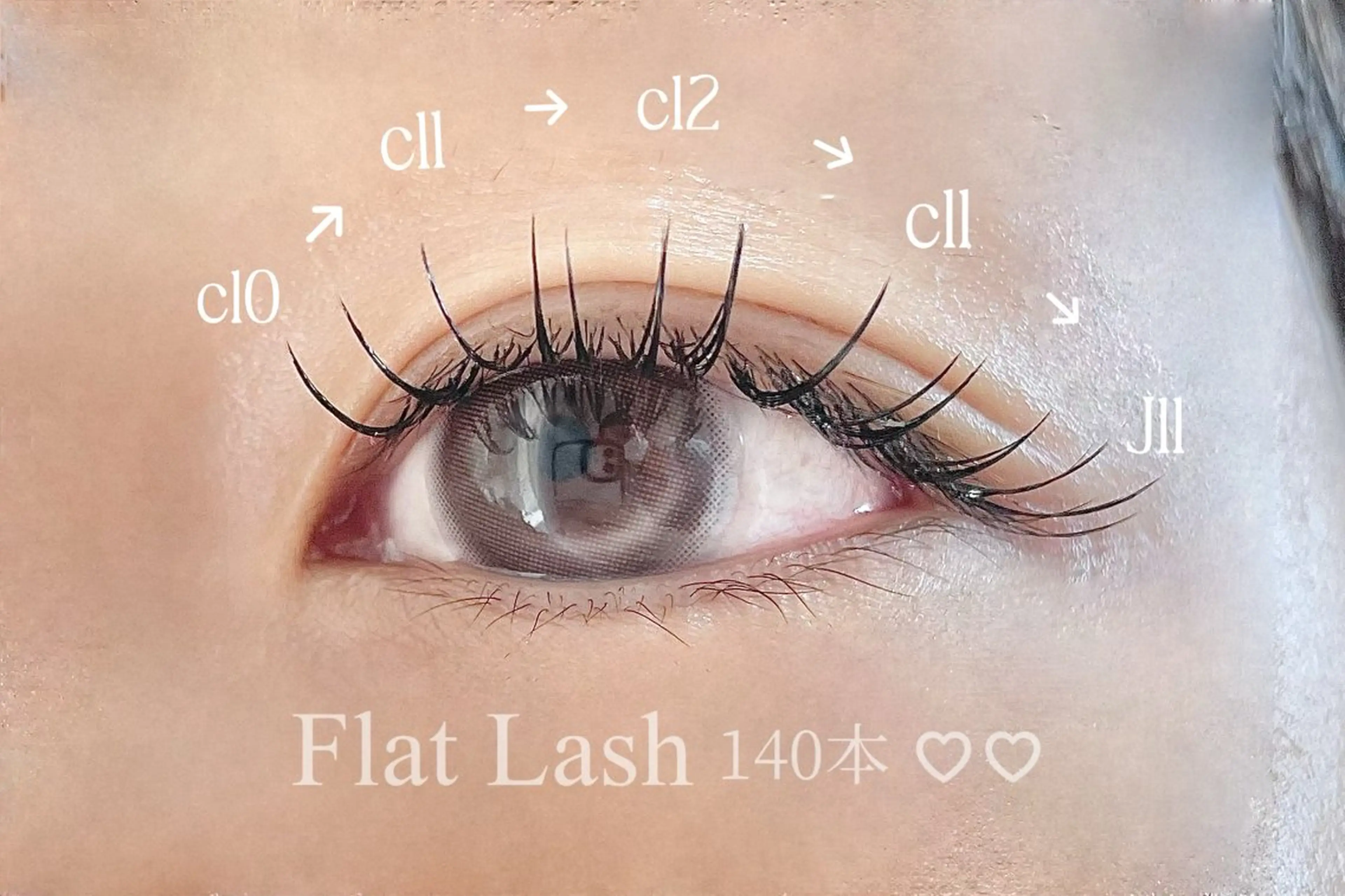 マツエク・マツパ soo lash room yuukaのマツエク・マツパデザイン