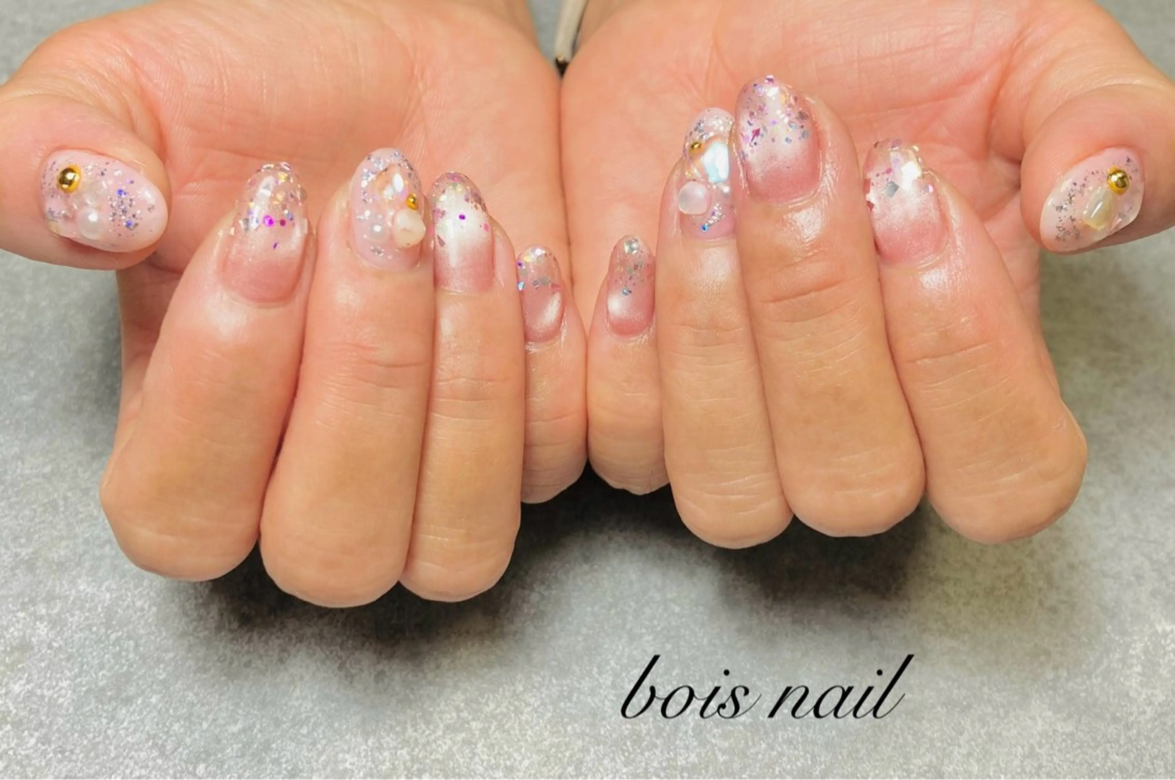 ネイル ハンドネイル bois nail ボワネイル北巽のネイルデザイン