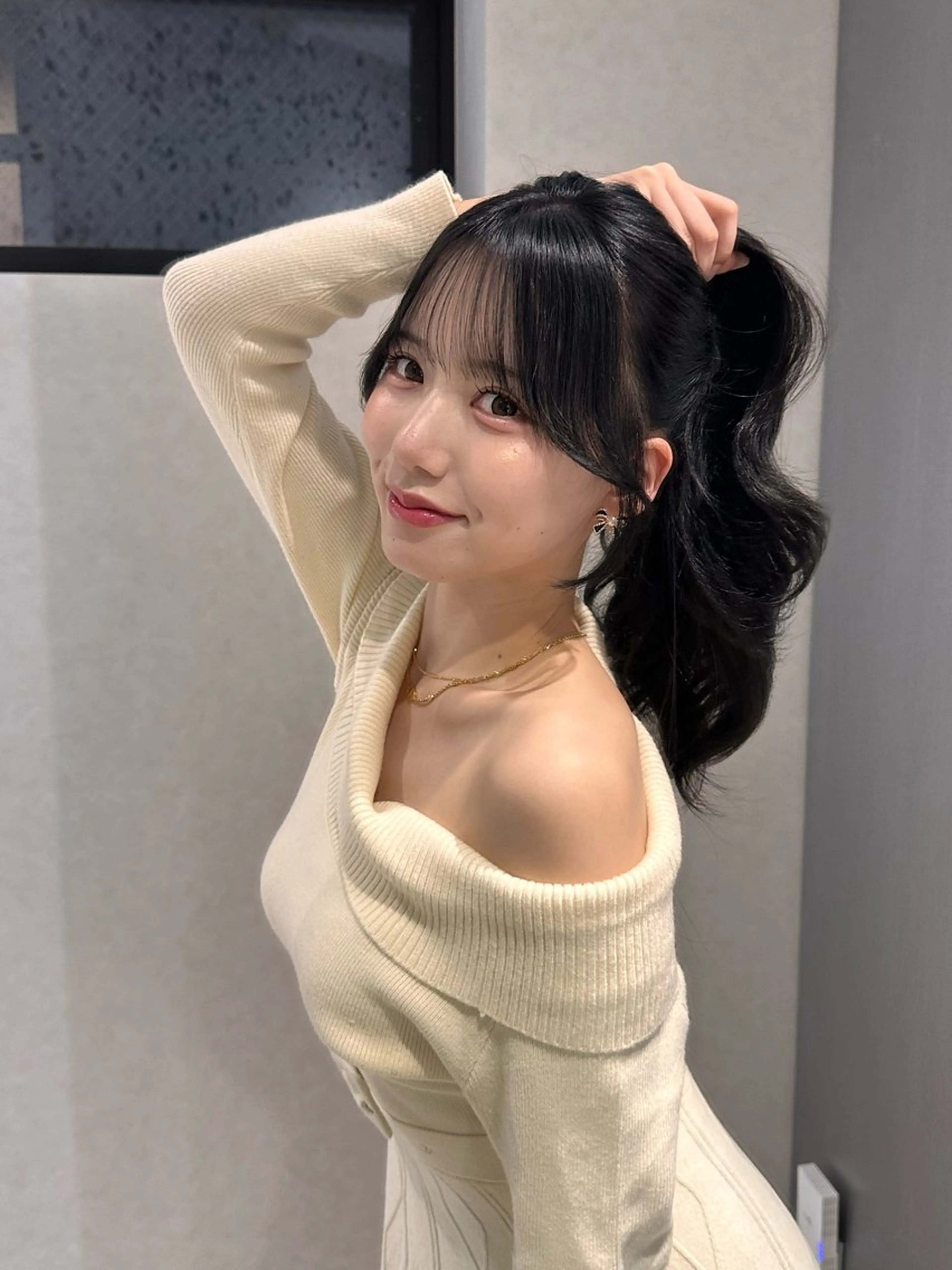 ロング IVE（イヴ）所属・IVE jukuのヘアスタイル