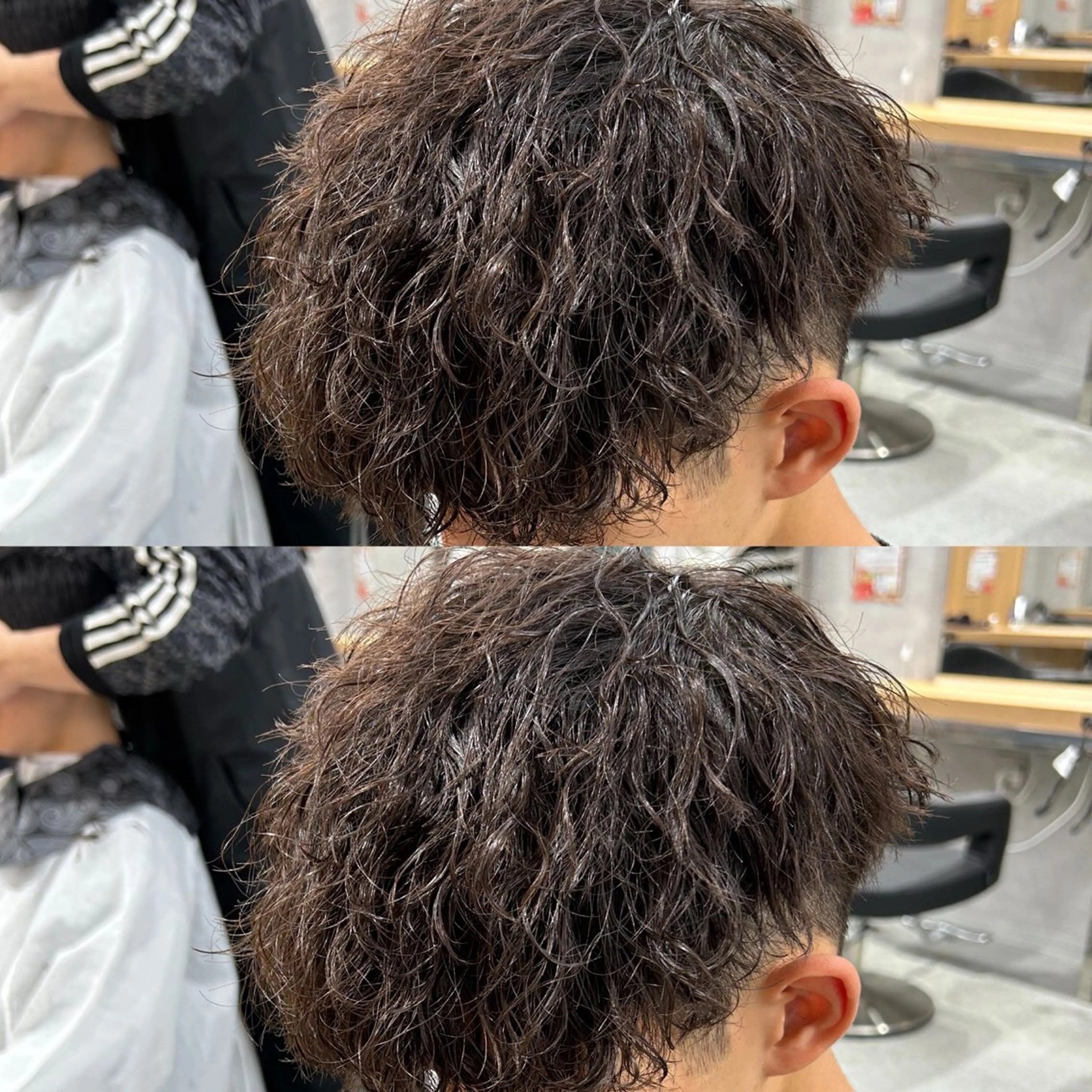 パーマ メンズ 渋谷サーフカール アメカジ美容師のヘアスタイル