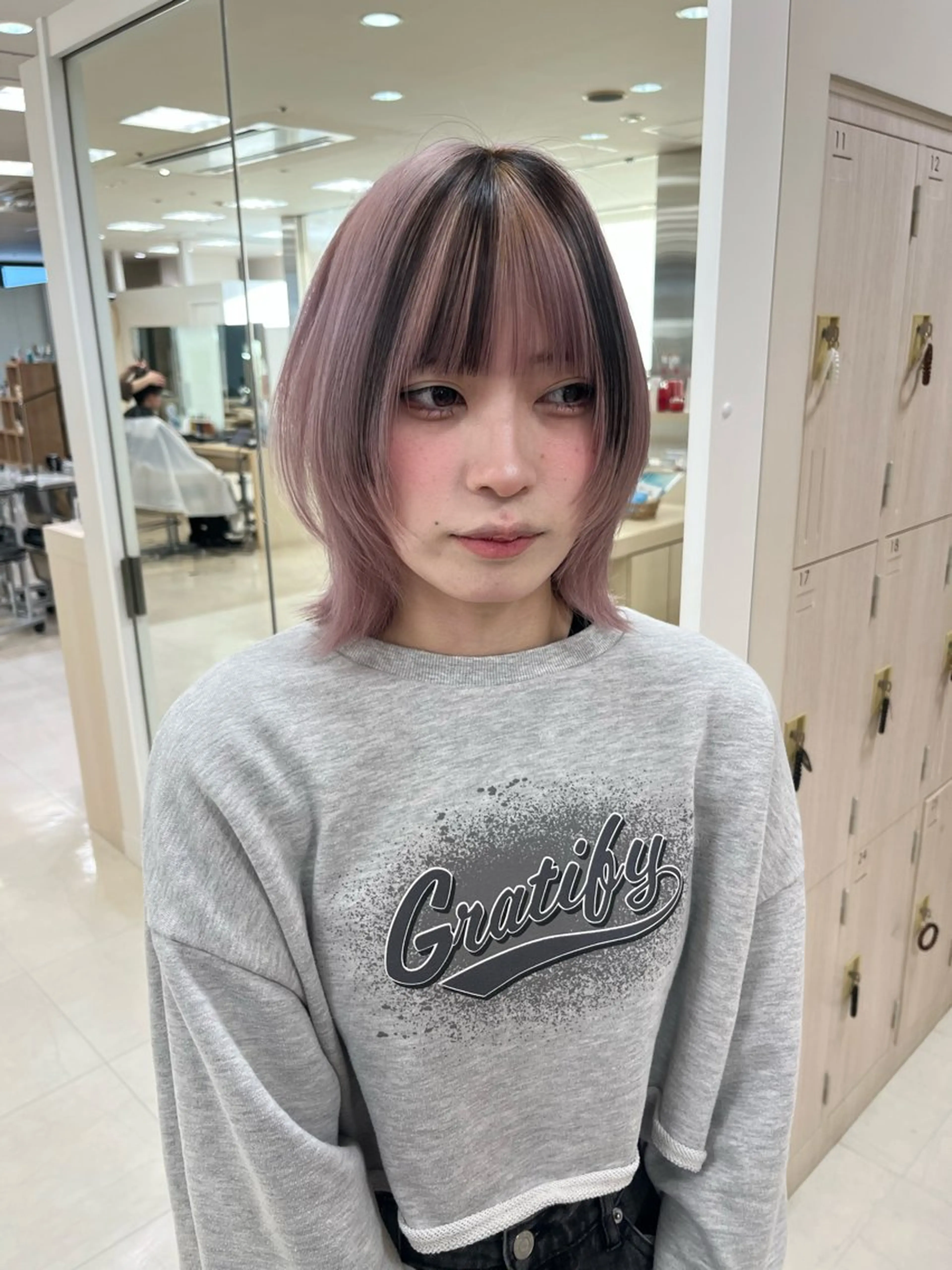 ミディアム カラー 暖色専門美容師🎀 お客様満足度◎のヘアスタイル