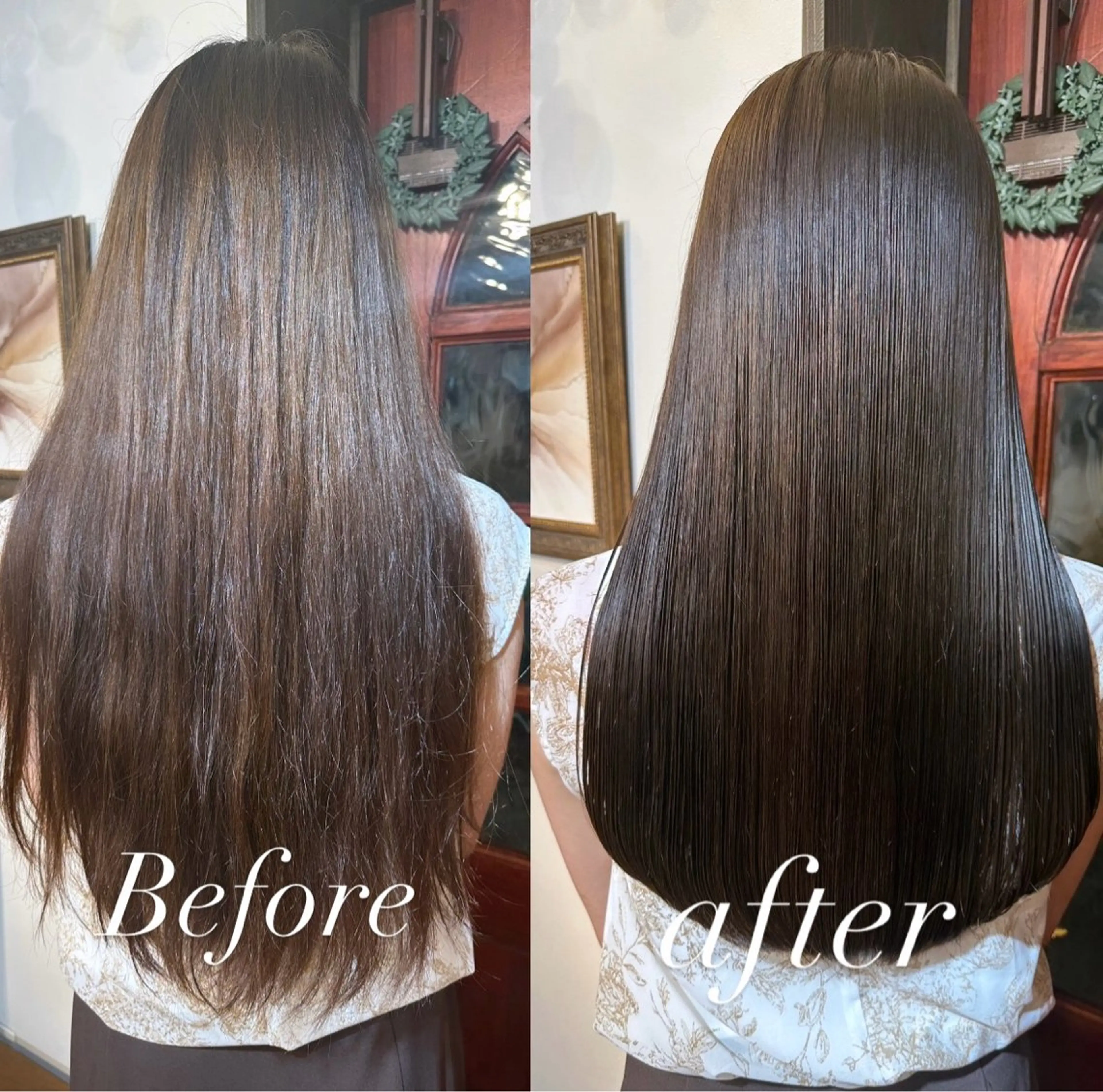 ロング カット 縮毛矯正 トリートメント 伏田 遼馬のヘアスタイル