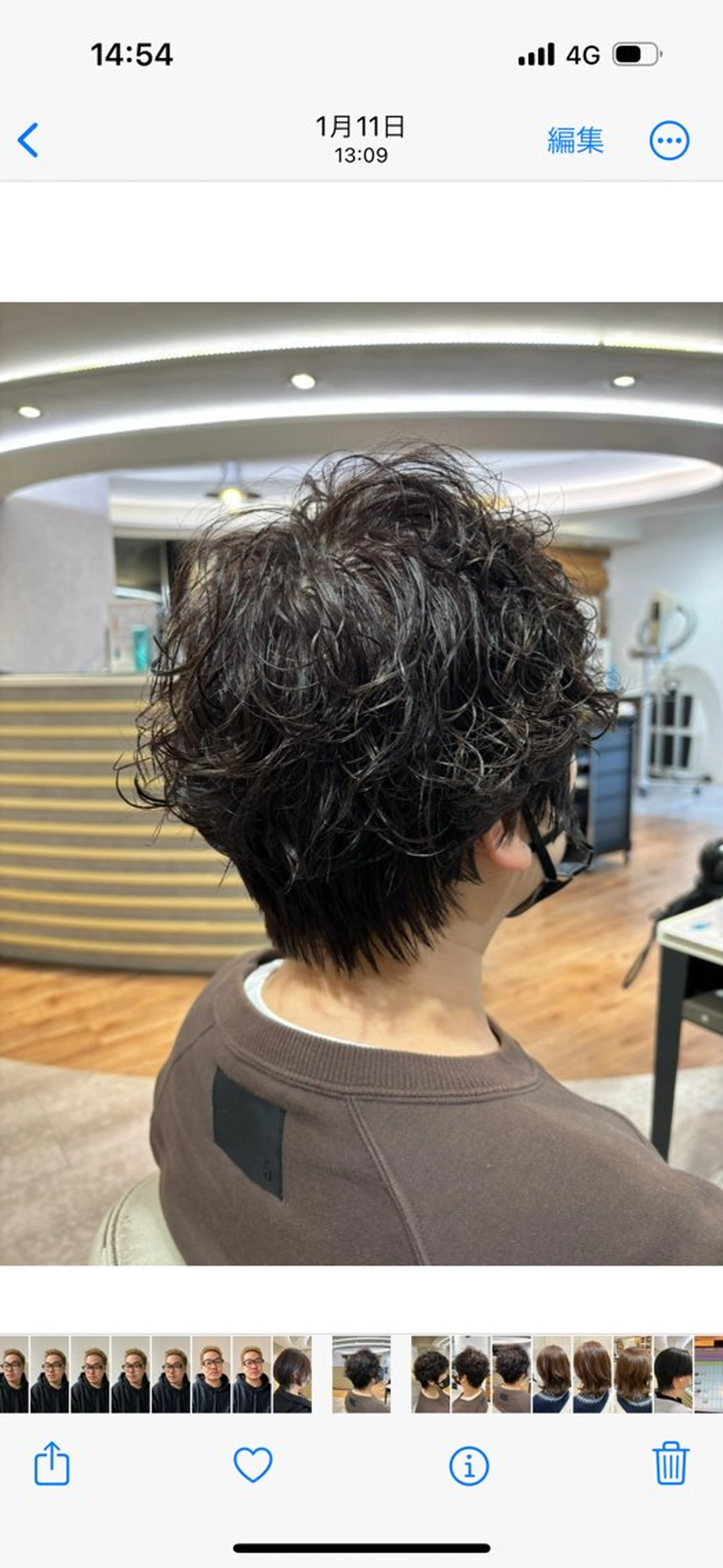 ショート カット パーマ トリートメント miwa/ボブパーマ /モードボブのヘアスタイル