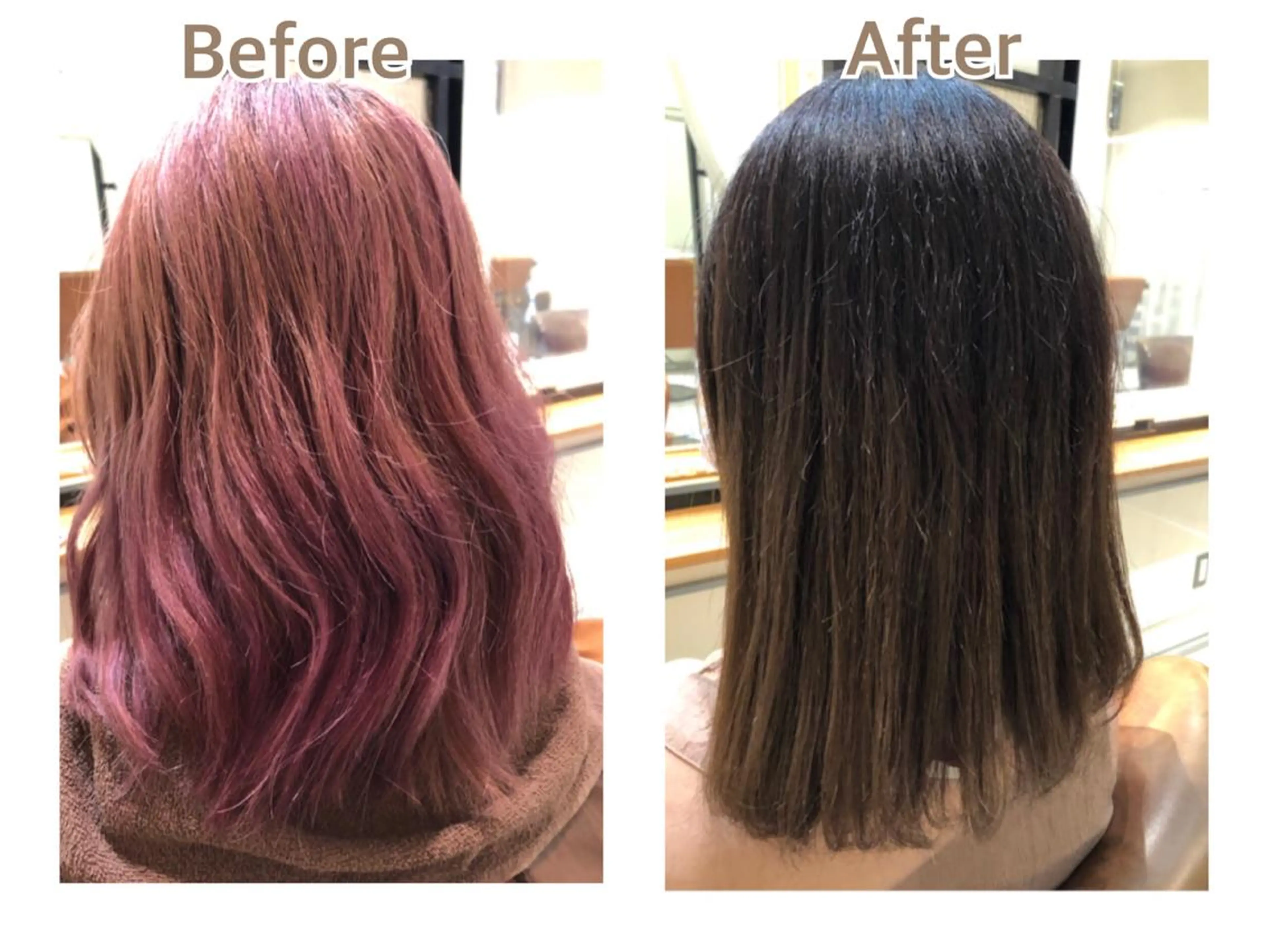 ミディアム カラー ☁Neolive .Ayana✂️のヘアスタイル