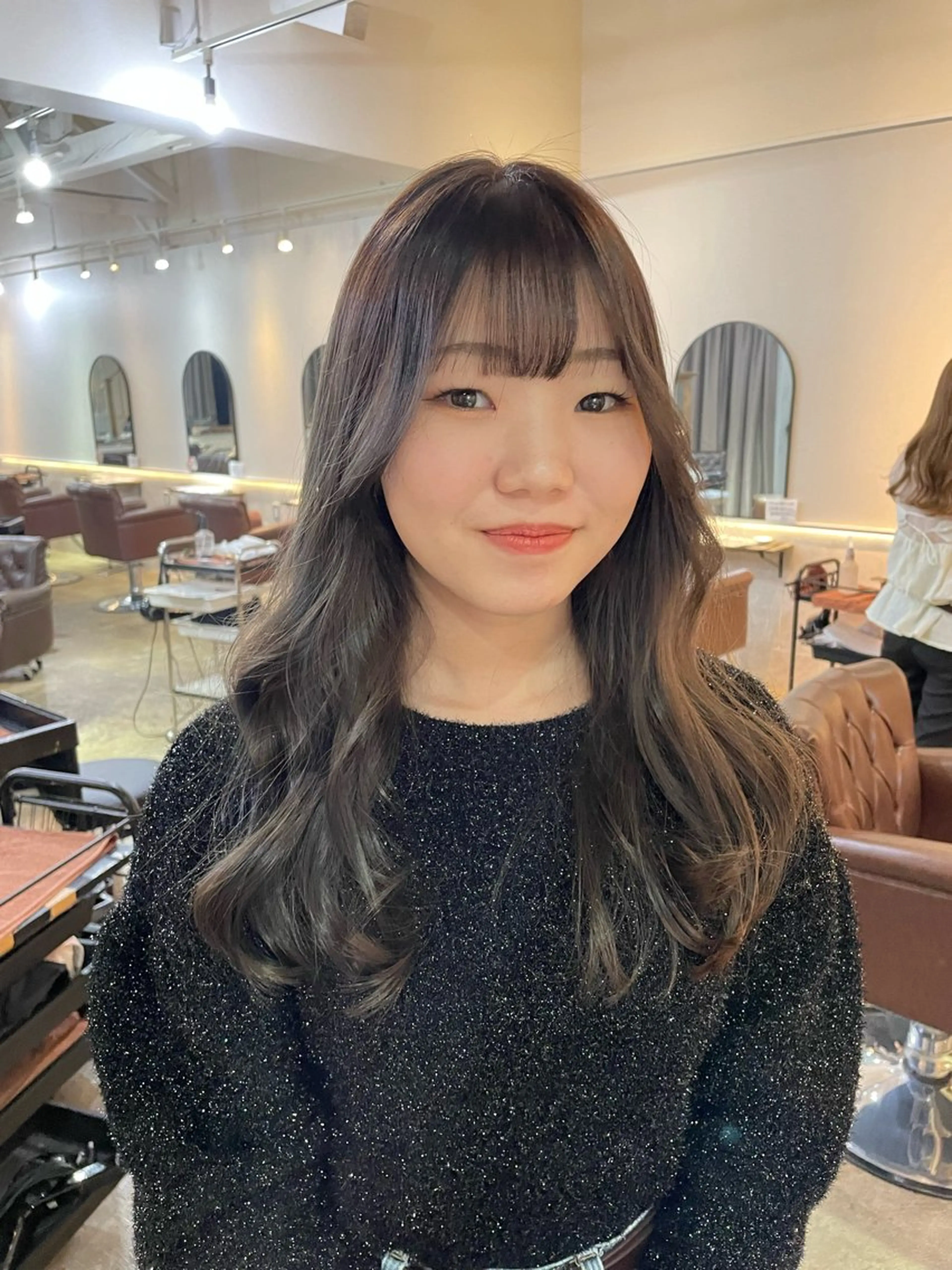 〔🫧7-9回目限定🫧〕カット＋艶カラー＋高保湿蜂蜜トリートメント🐝🍯の写真