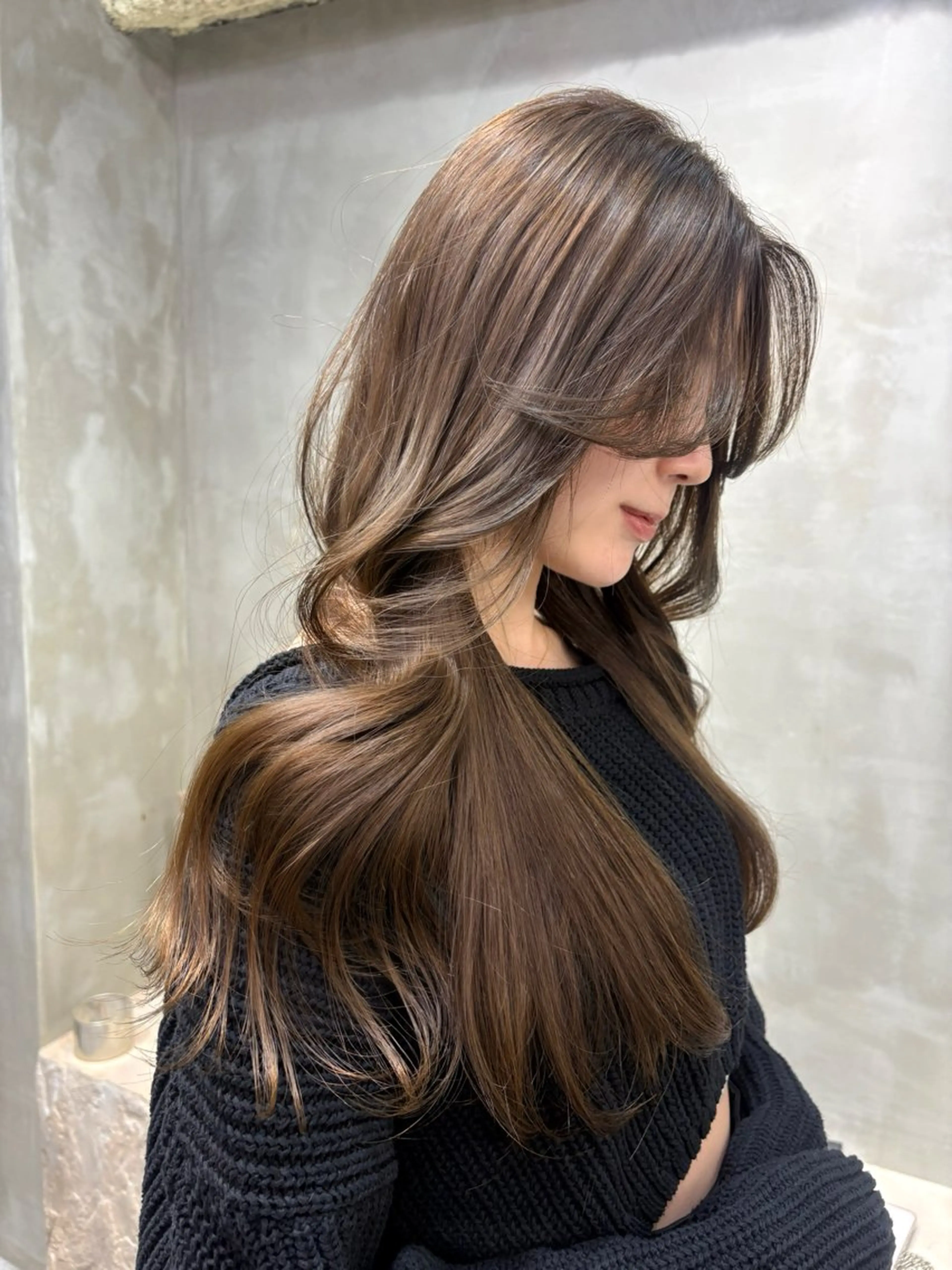 セミロング the path shogo🌻のヘアスタイル