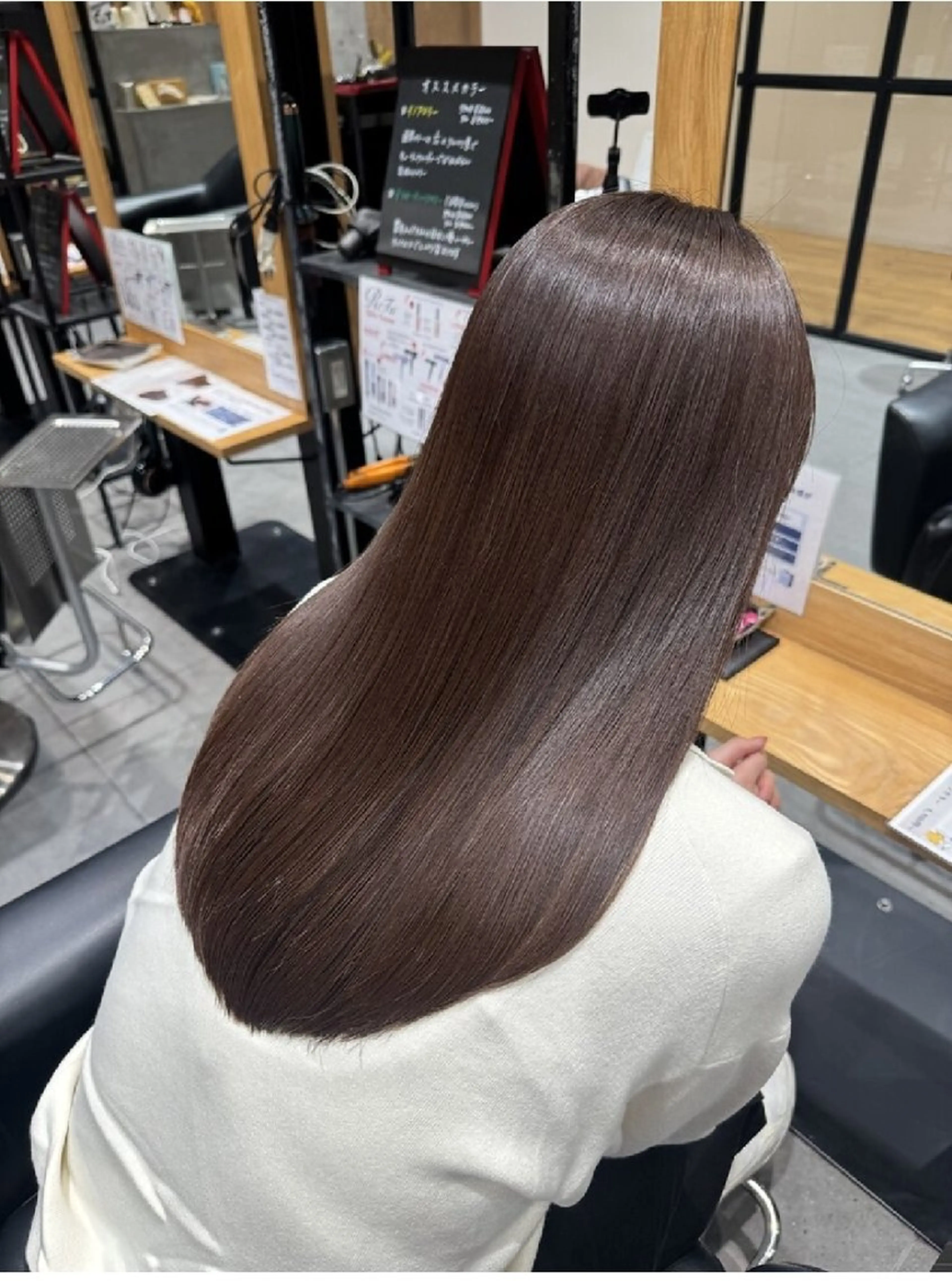 髪質改善☆縮毛矯正 ⟡.· 【19時以降】の写真