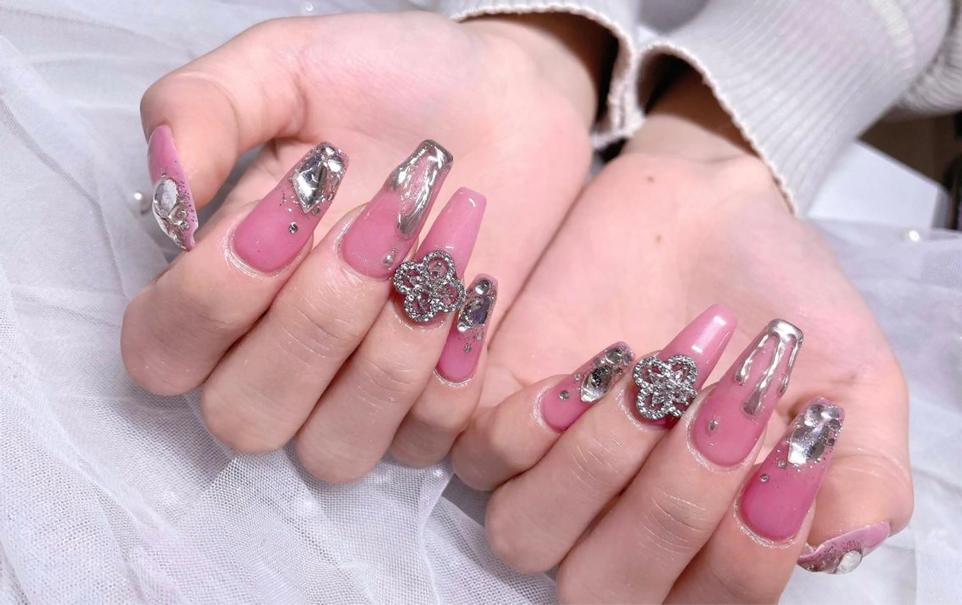 ネイル 長さだし専門店 M2　rikaのネイルデザイン