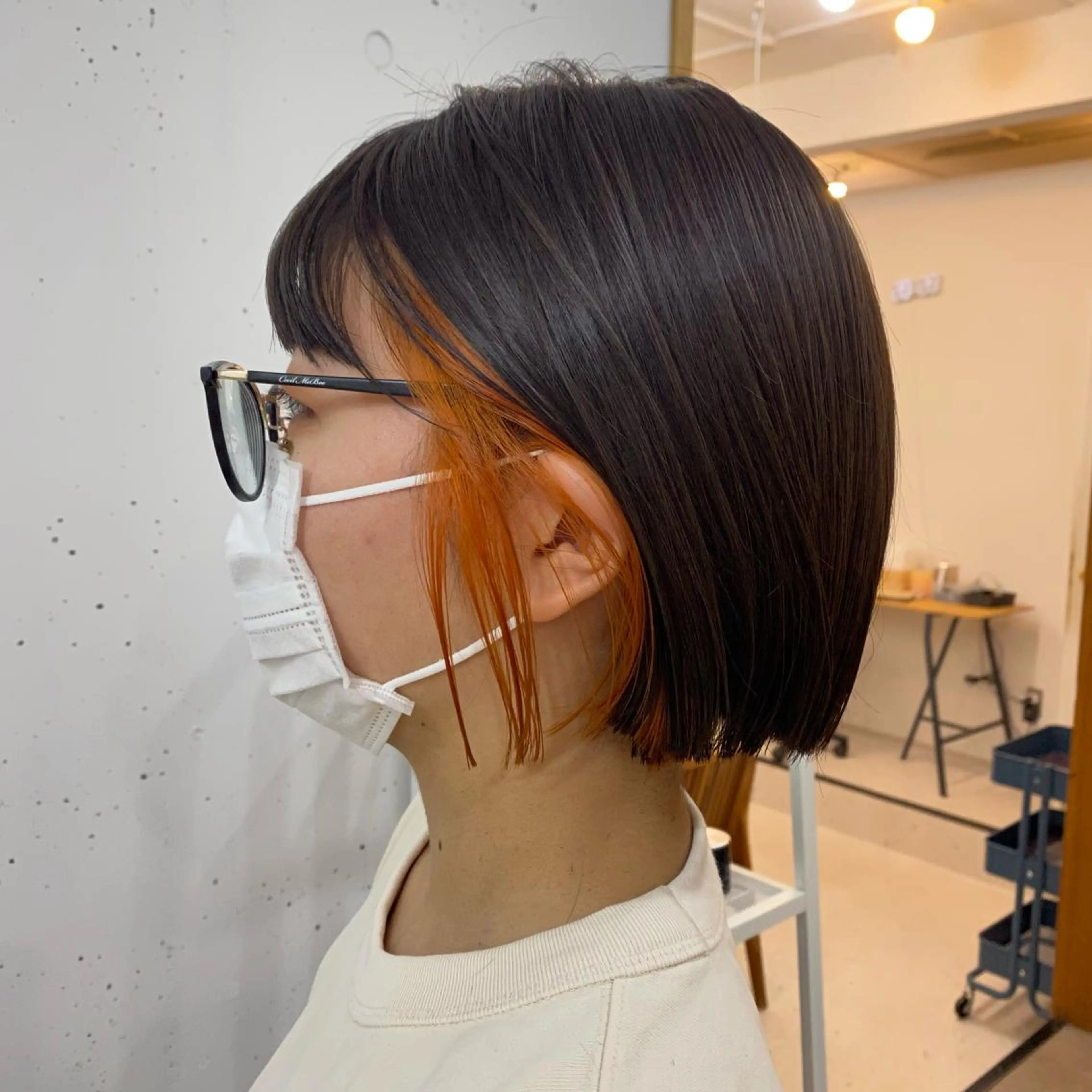 ショート カラー 🪭risa 暖色/レイヤー🪭のヘアスタイル