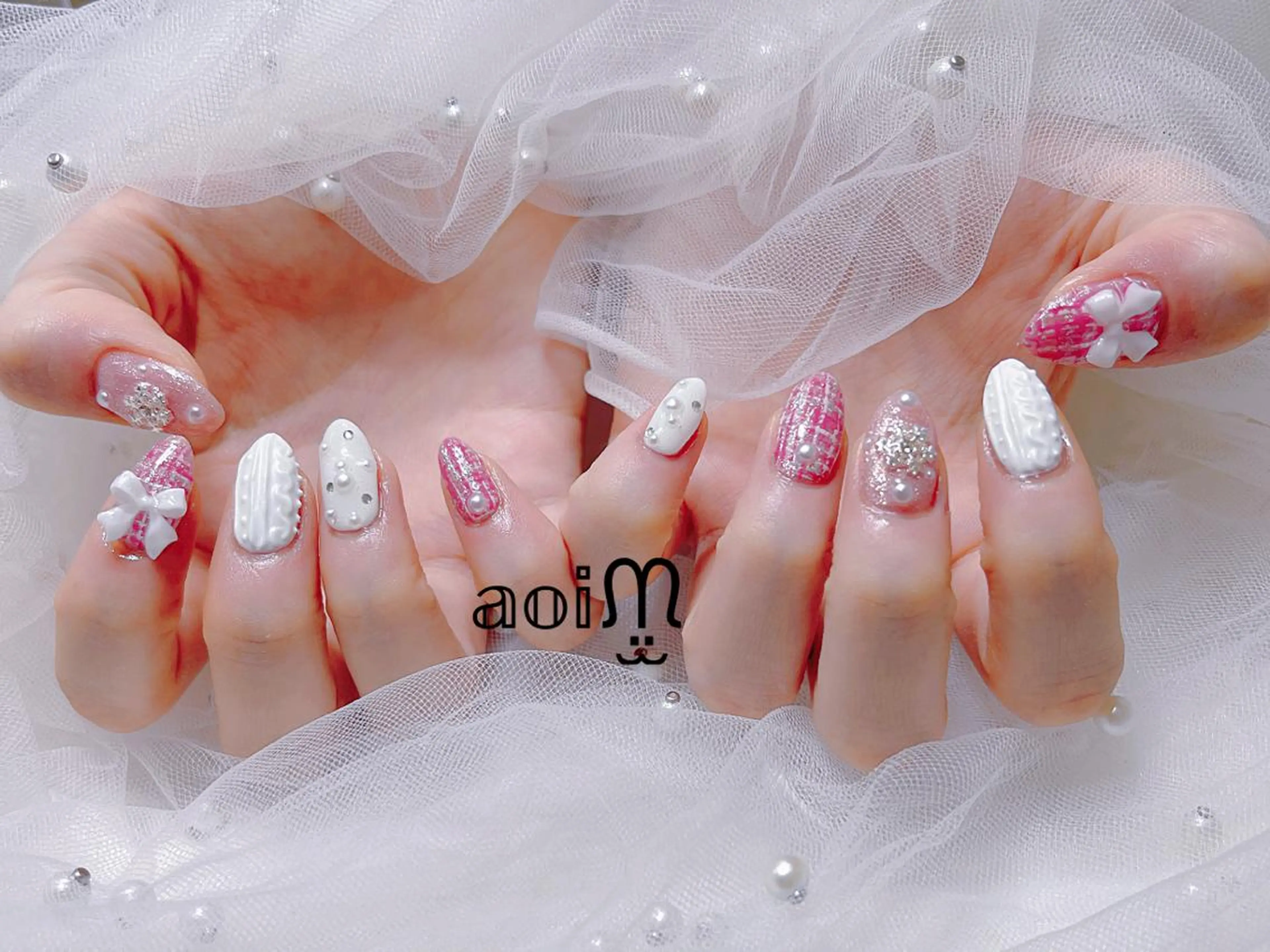 ネイル 葵うさぎ所属・葵うさぎ AIのネイルデザイン