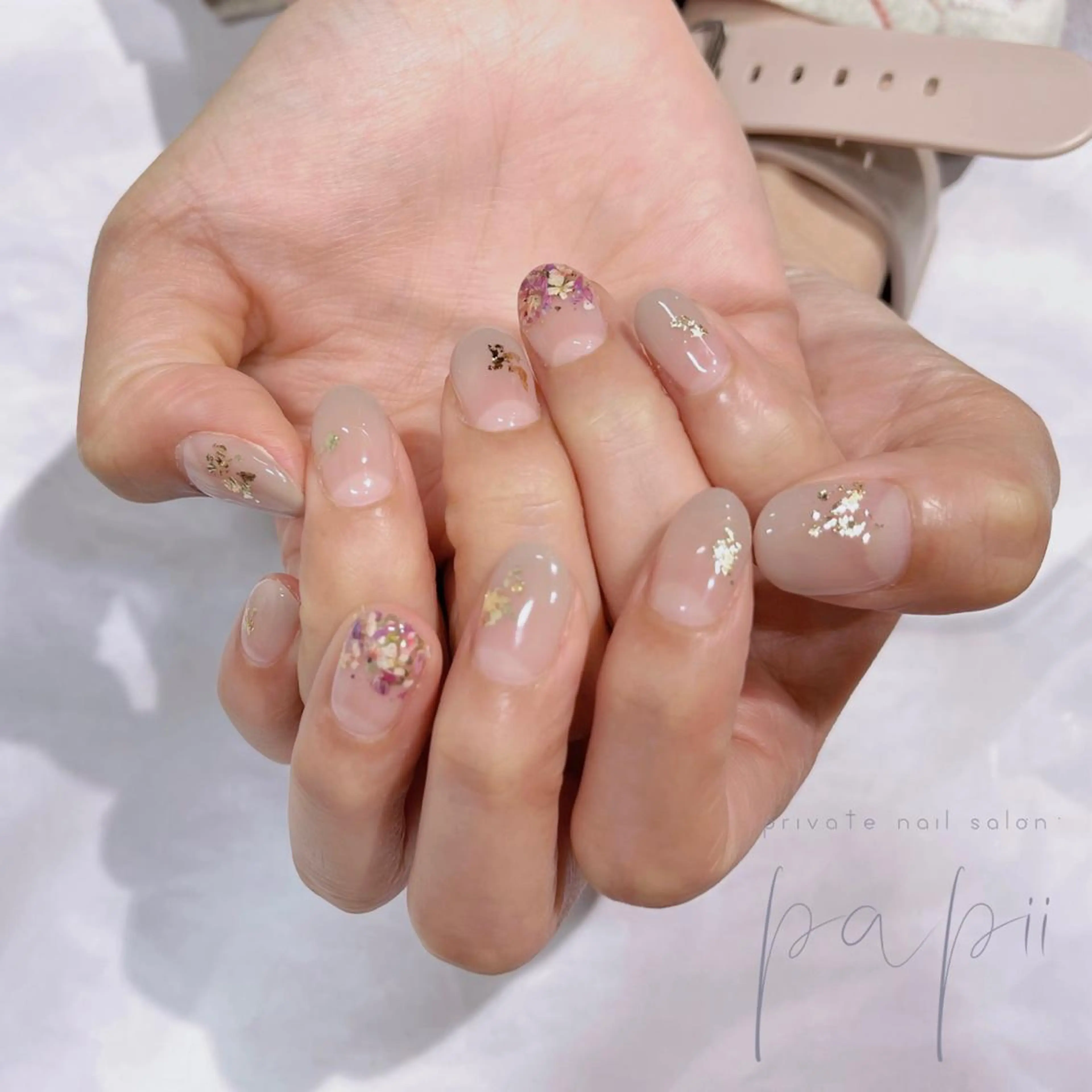ネイル ハンドネイル private nail salon papii所属・papii☆ kurodaのネイルデザイン