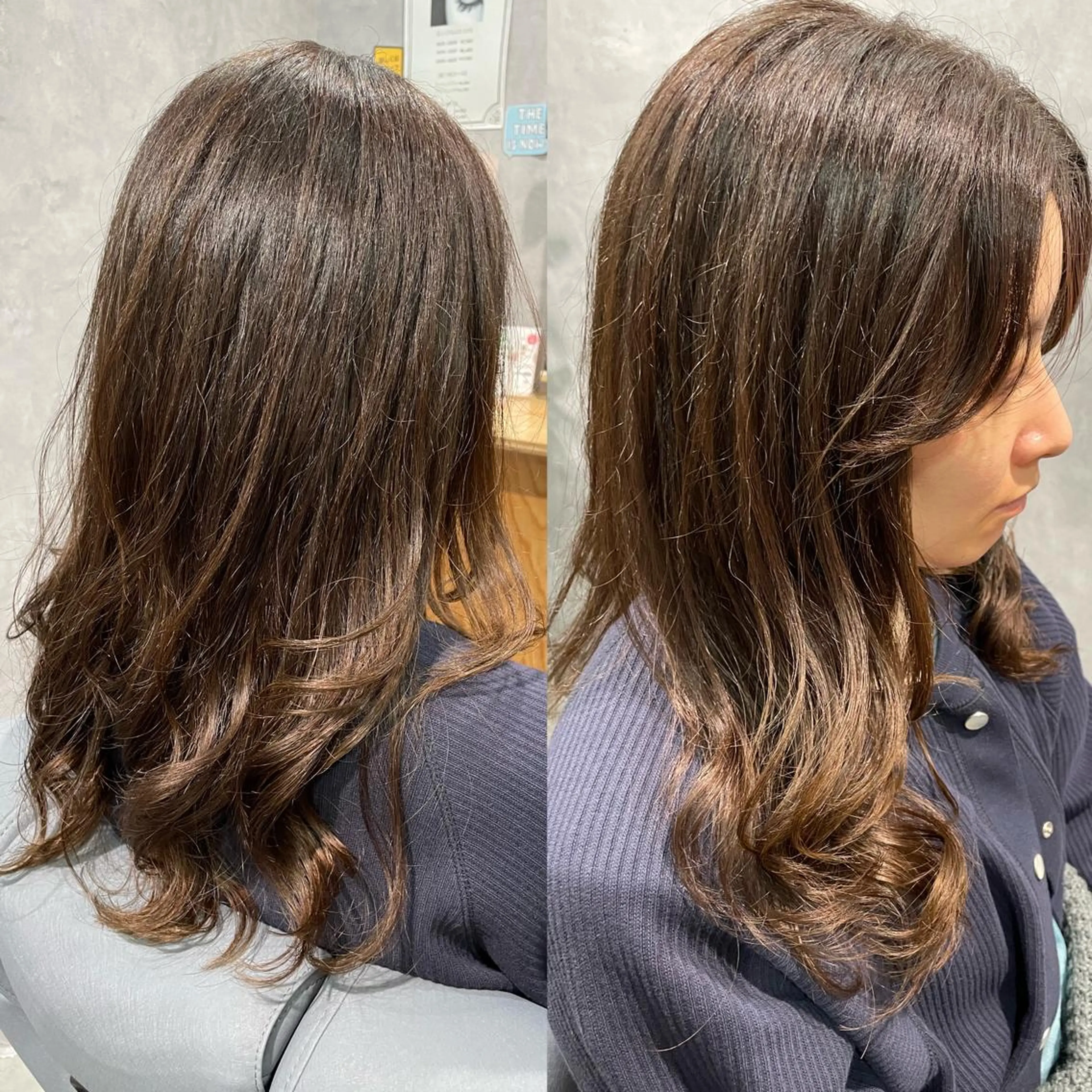 ロング 黒岩 梨沙のヘアスタイル