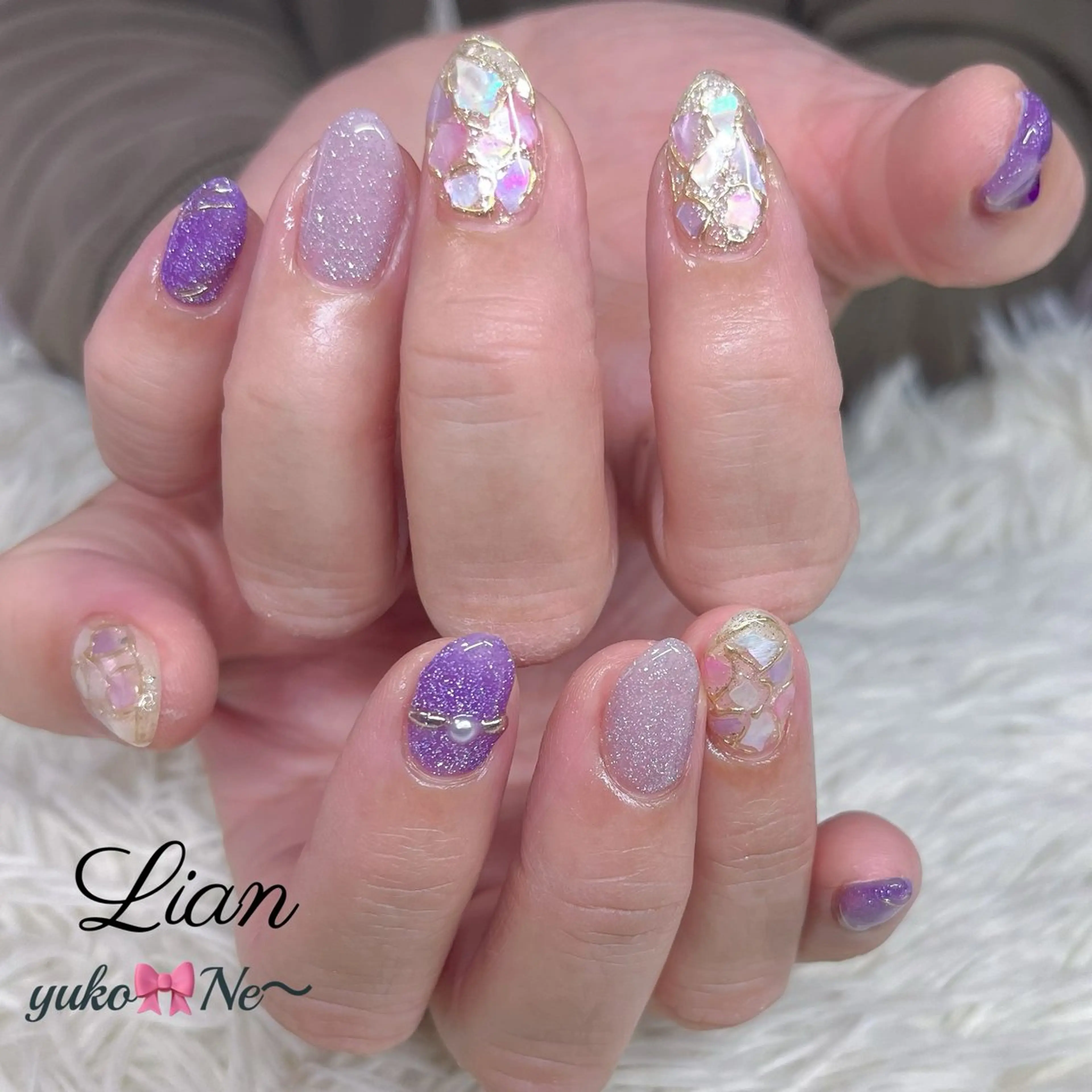 ネイル ネイルサロン　Lian所属・Lian Yulilianのネイルデザイン