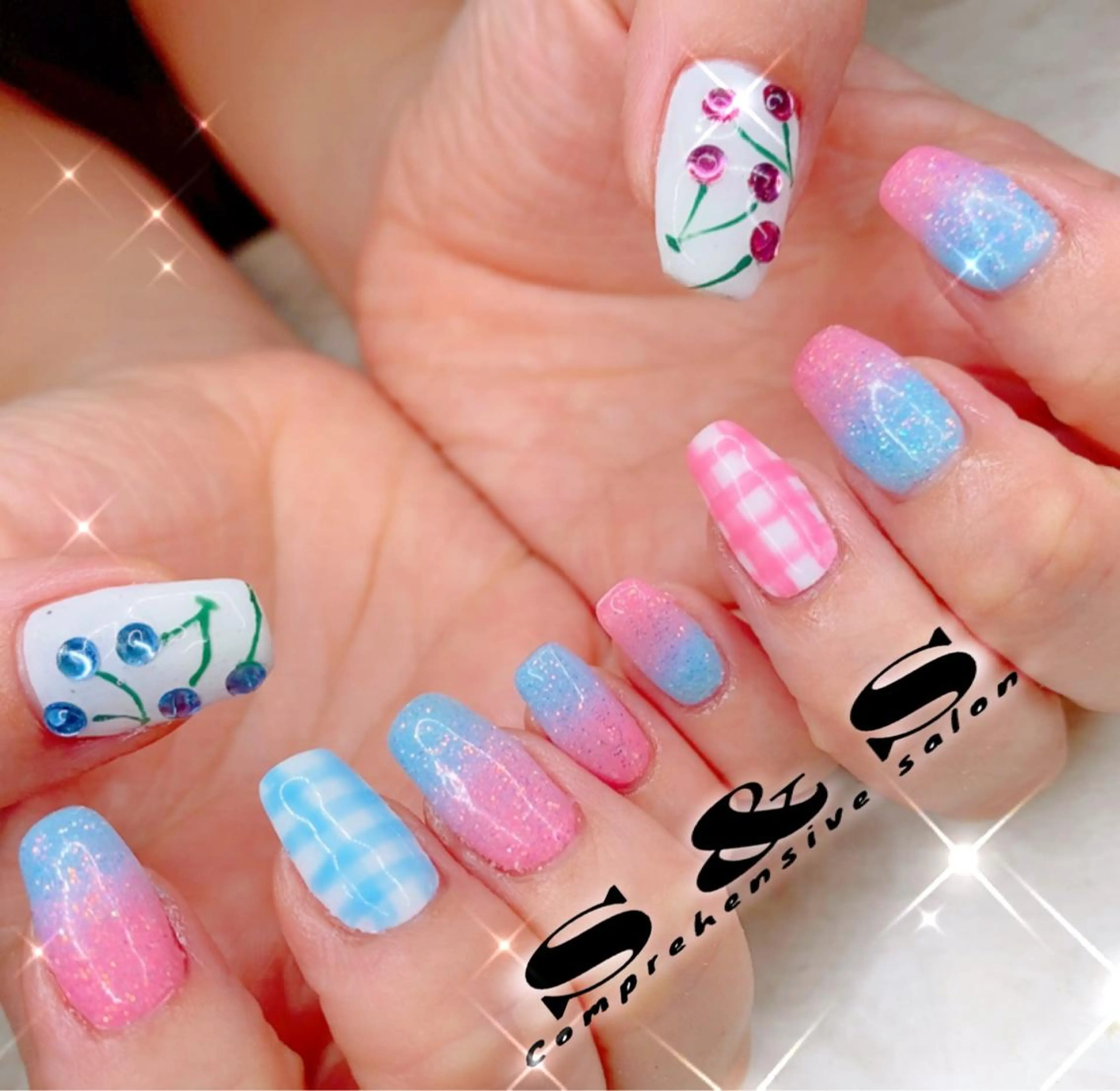 ネイル 長さ出し メンズネイル 持ち込み スカルプネイル S&S 村田小百合のネイルデザイン