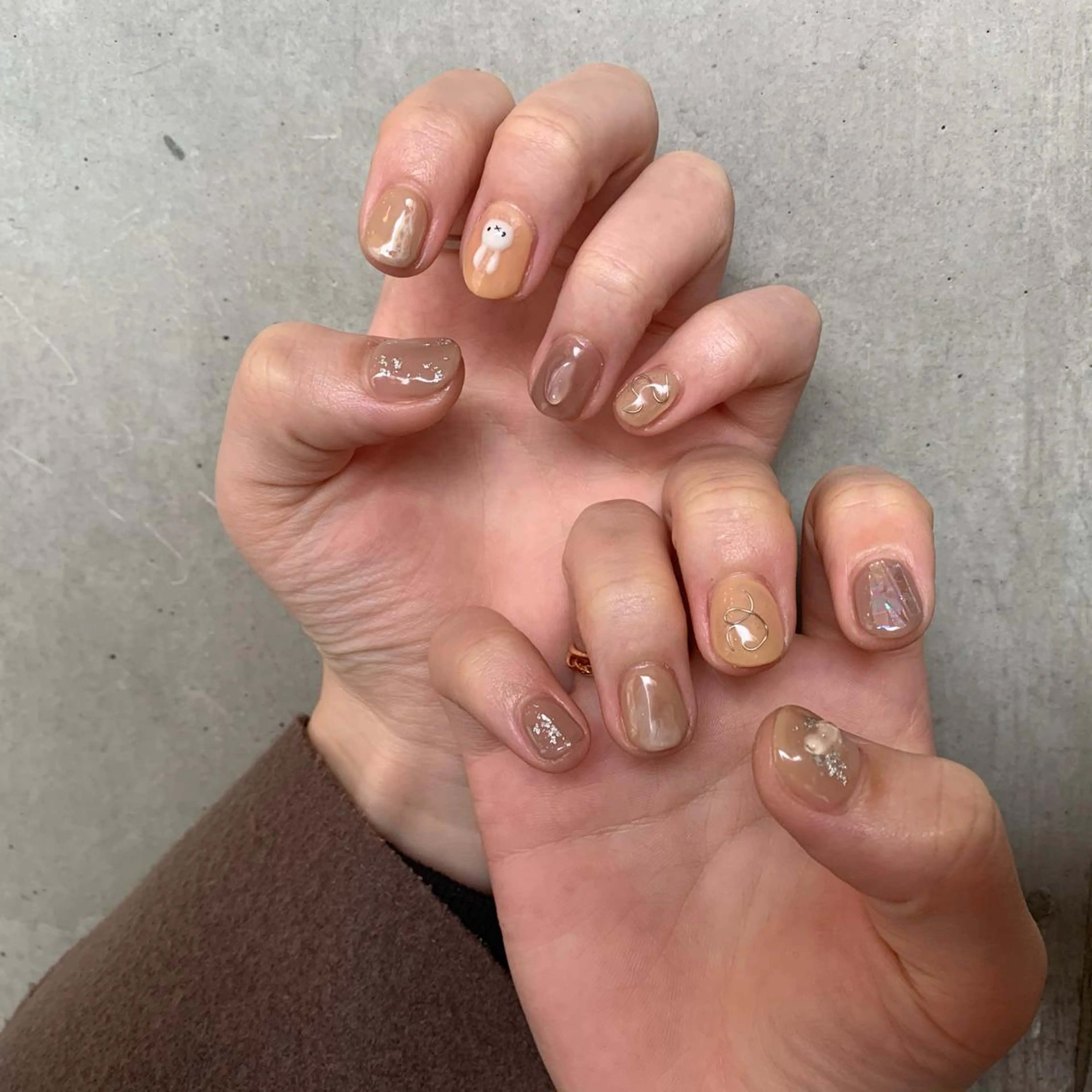 ネイル AOI✩⡱ y2kネイルのネイルデザイン