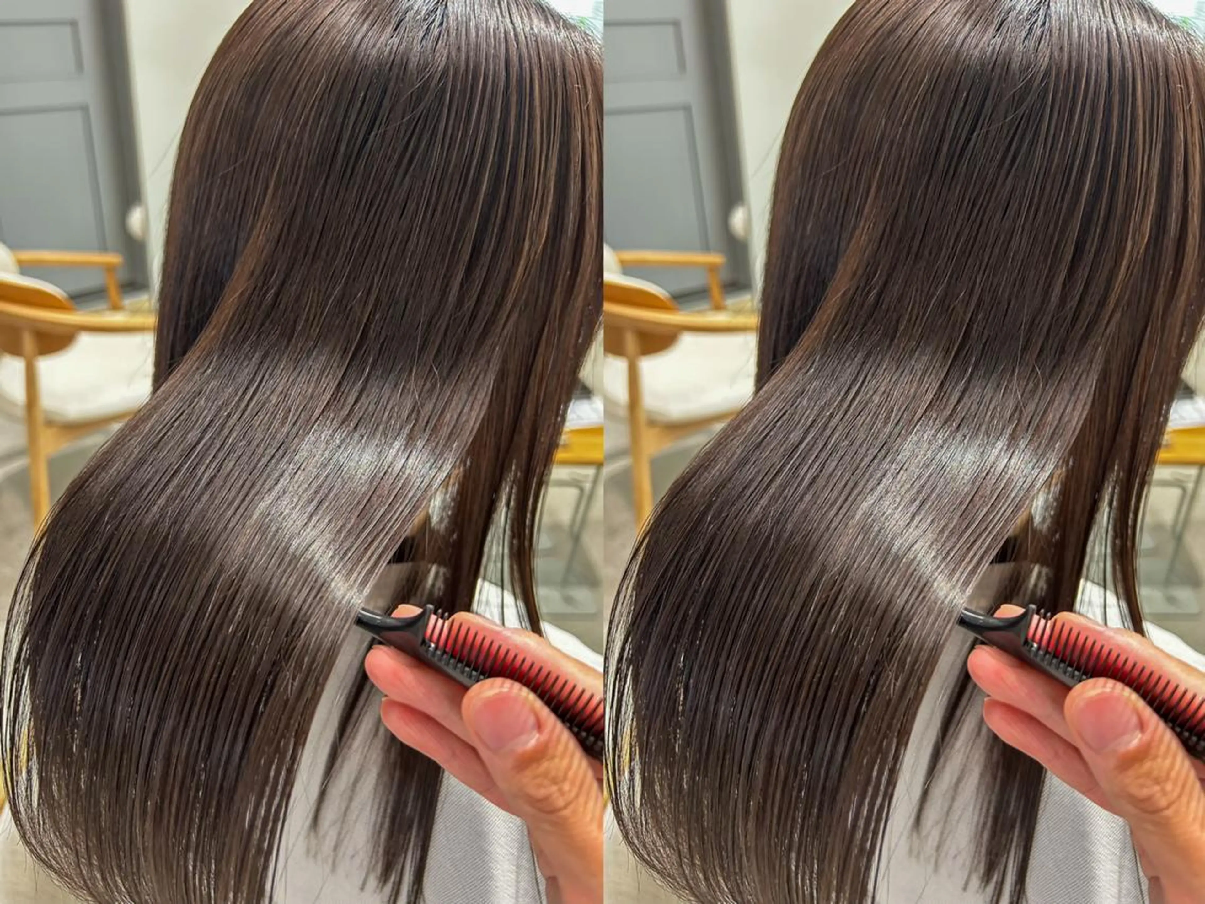 ミディアム sara中谷 哲のヘアスタイル