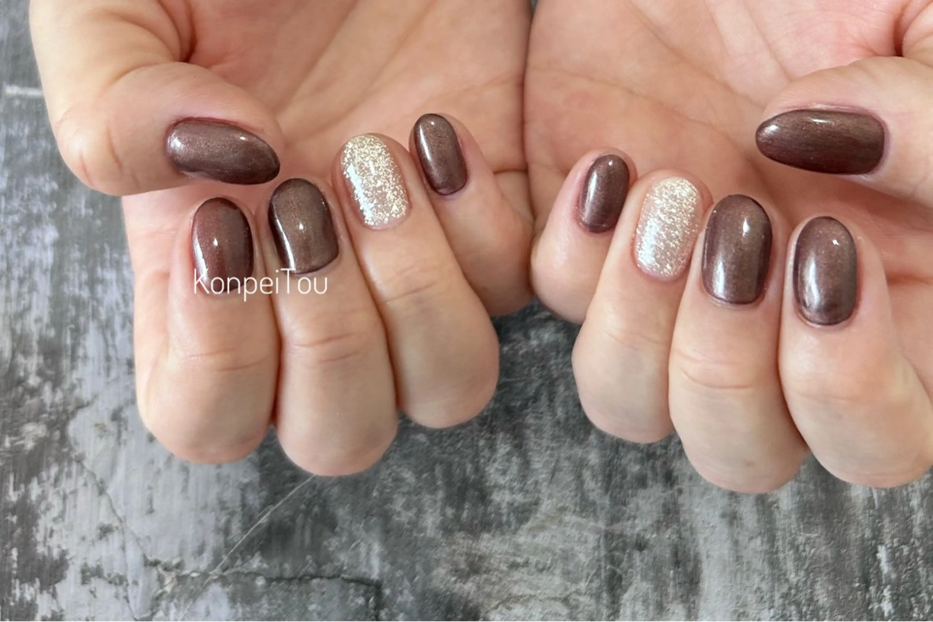 ネイル おうちのネイルサロン　konpeiTou〜こんぺいとう〜所属・おうちのネイルサロン KonpeiTouのネイルデザイン