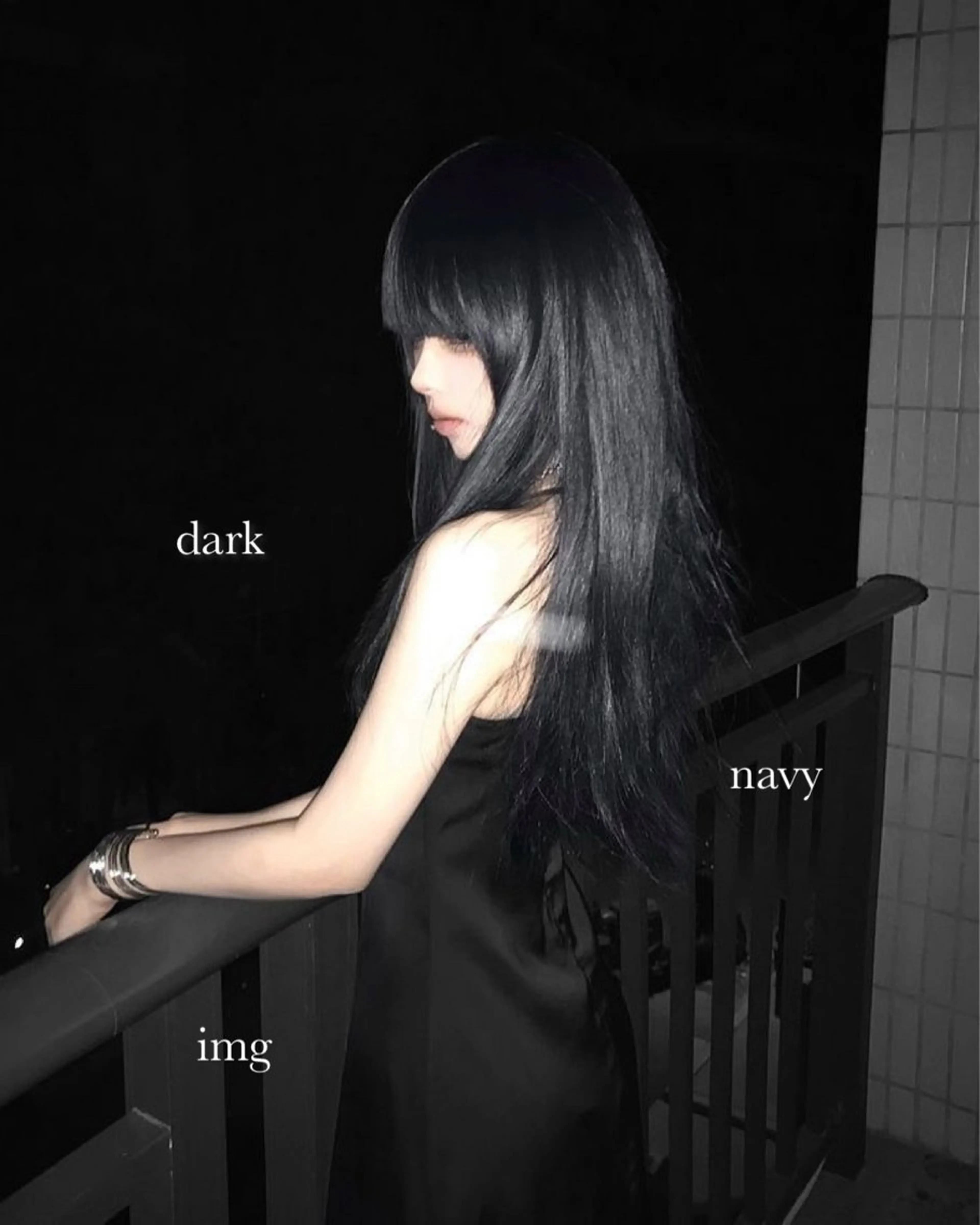 カラー 韓国風hair🖤 Maria🖤のヘアスタイル