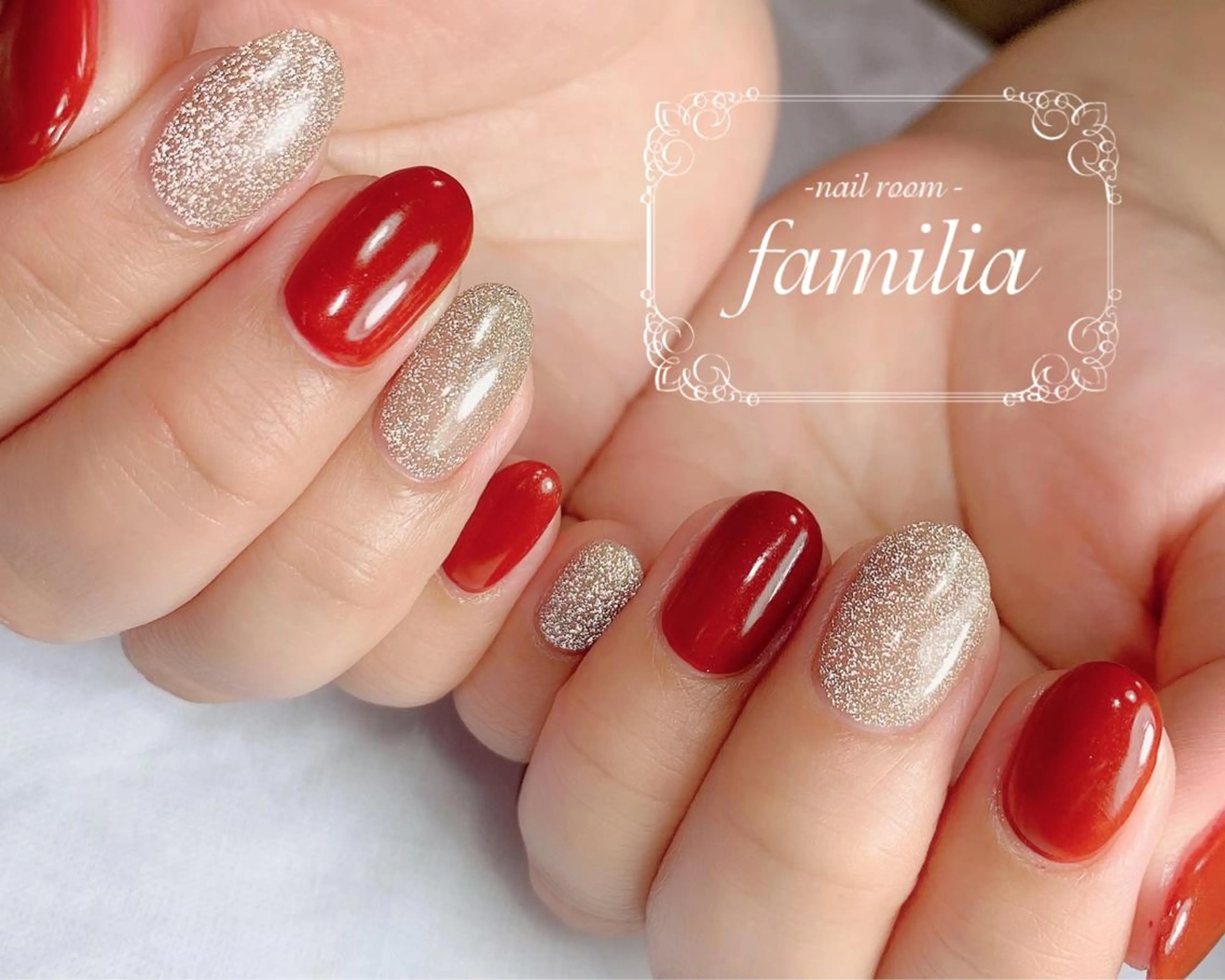 ネイル ハンドネイル -nailroom- familiaのネイルデザイン