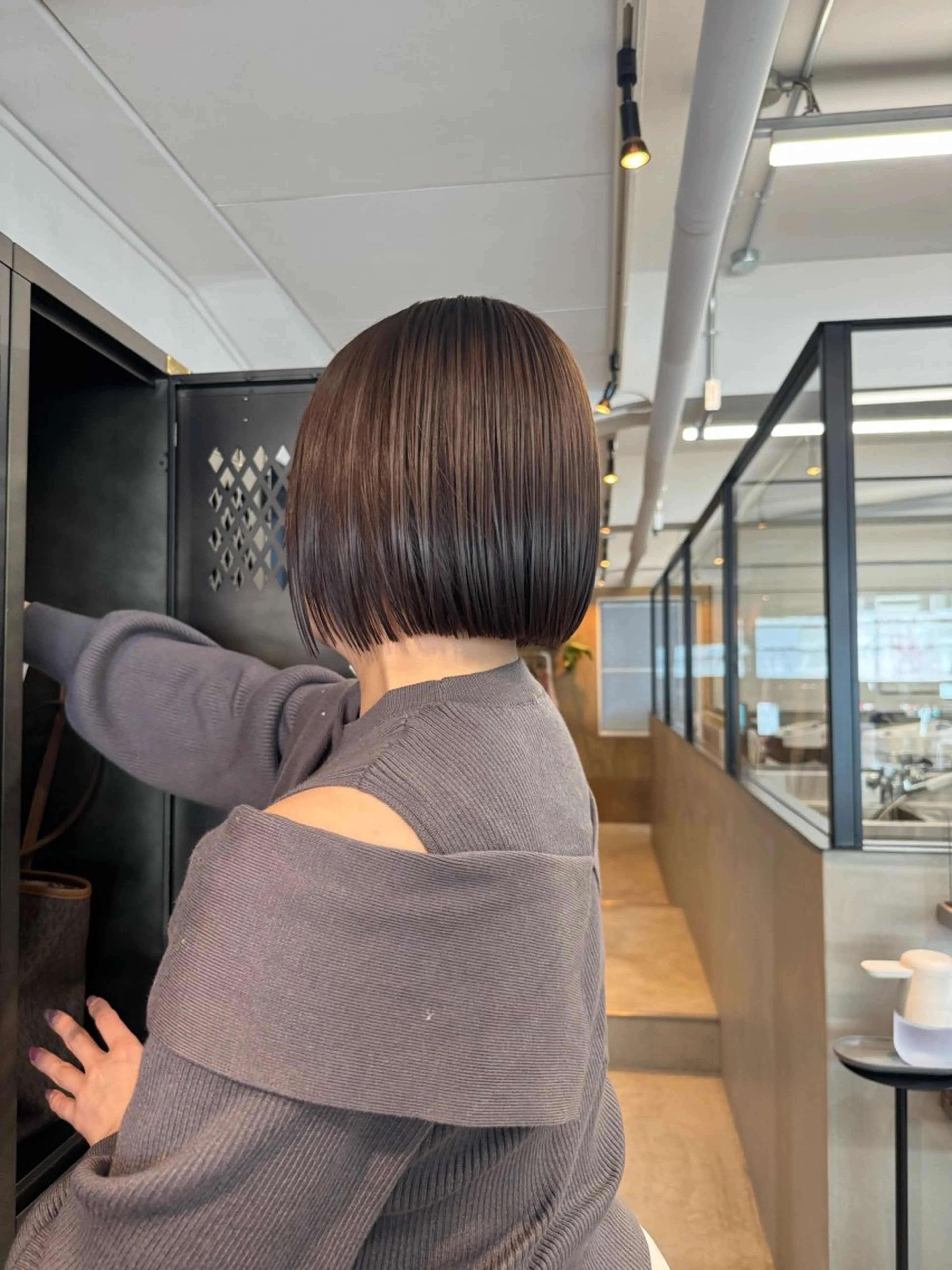 ショート カット ヘアカラー トリートメント INORI /フェイスレイヤーのヘアスタイル