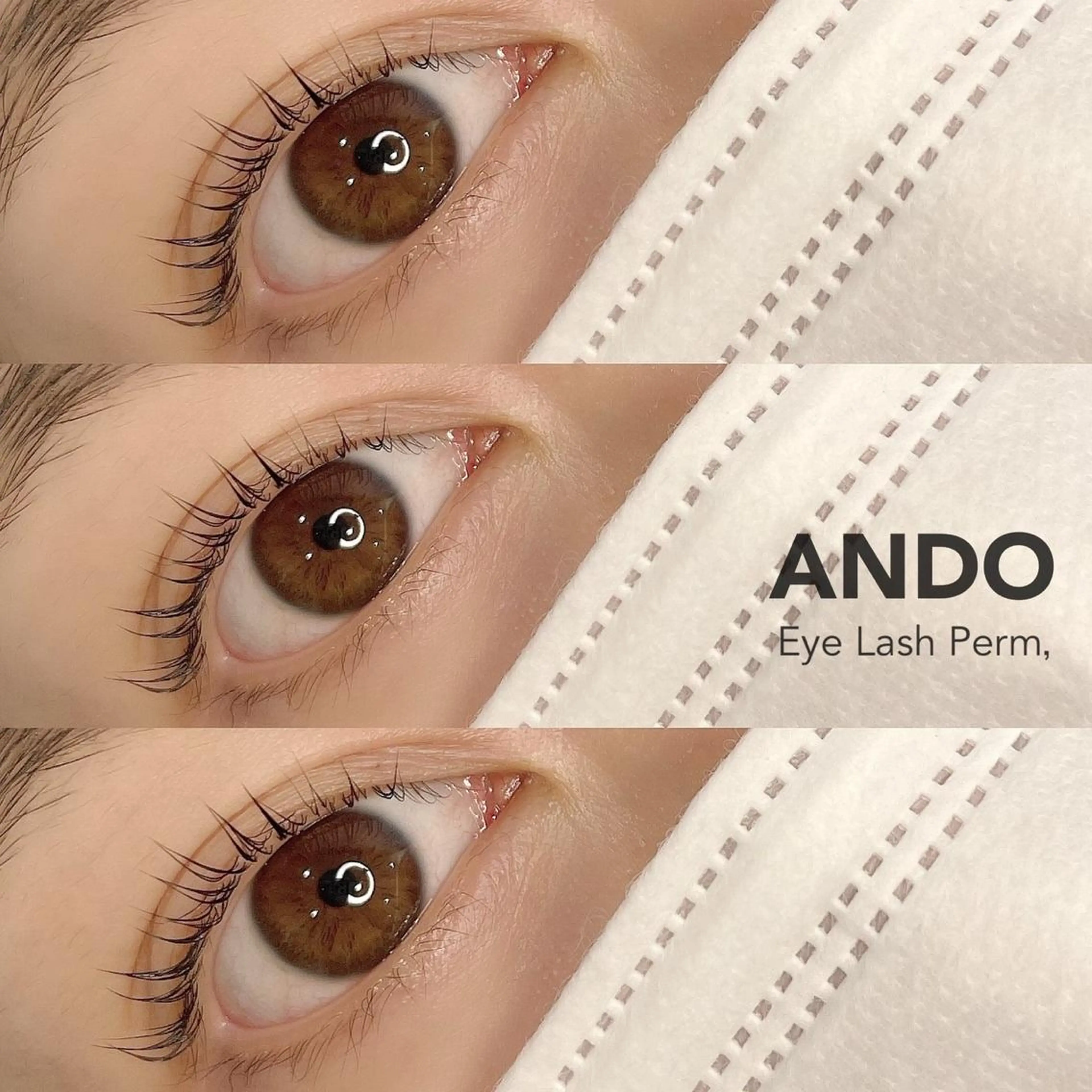 マツエク・マツパ マツパ ANDO HIKARIのマツエク・マツパデザイン