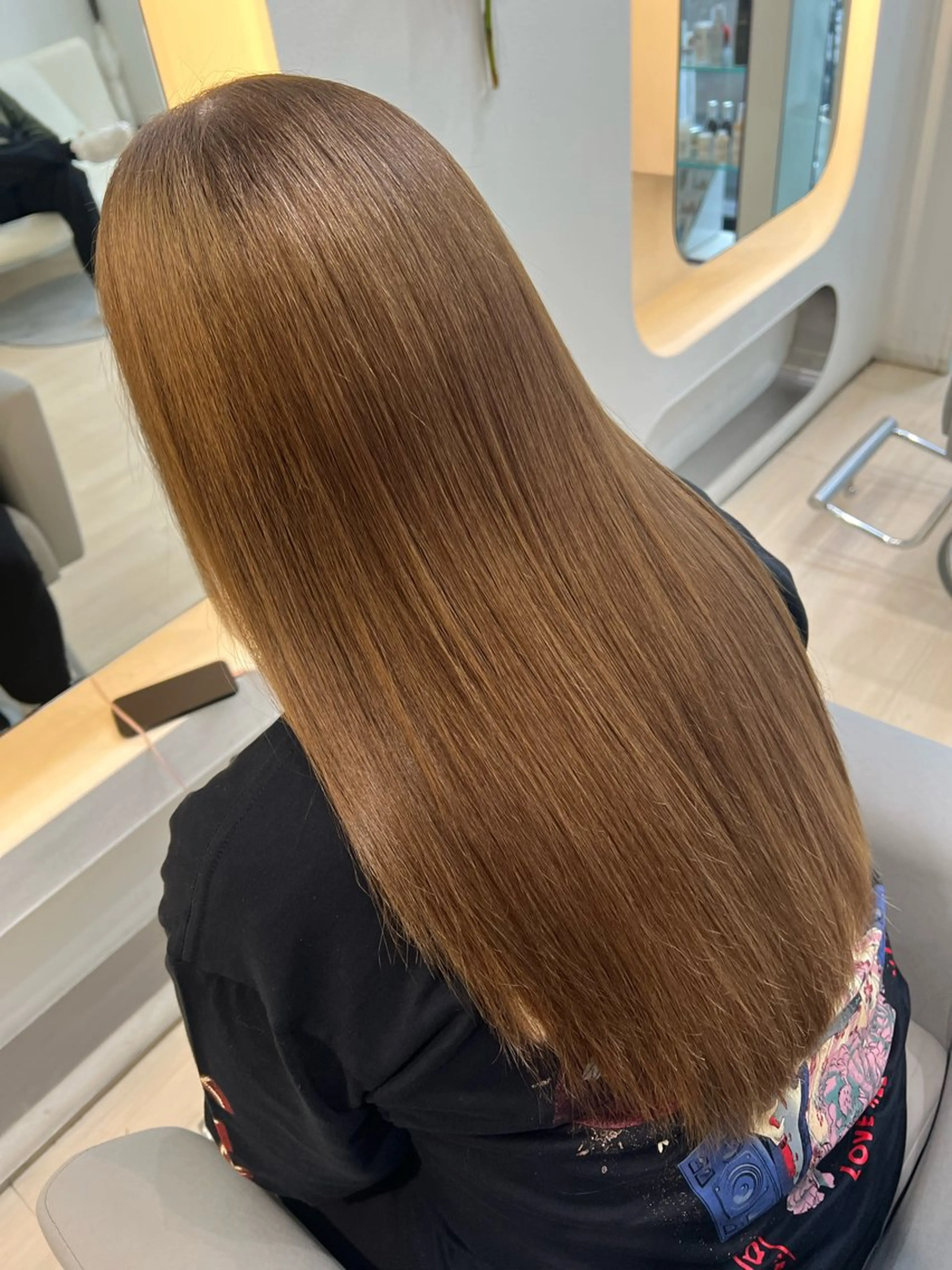 ミディアム カラー カット 堀井 凌平のヘアスタイル