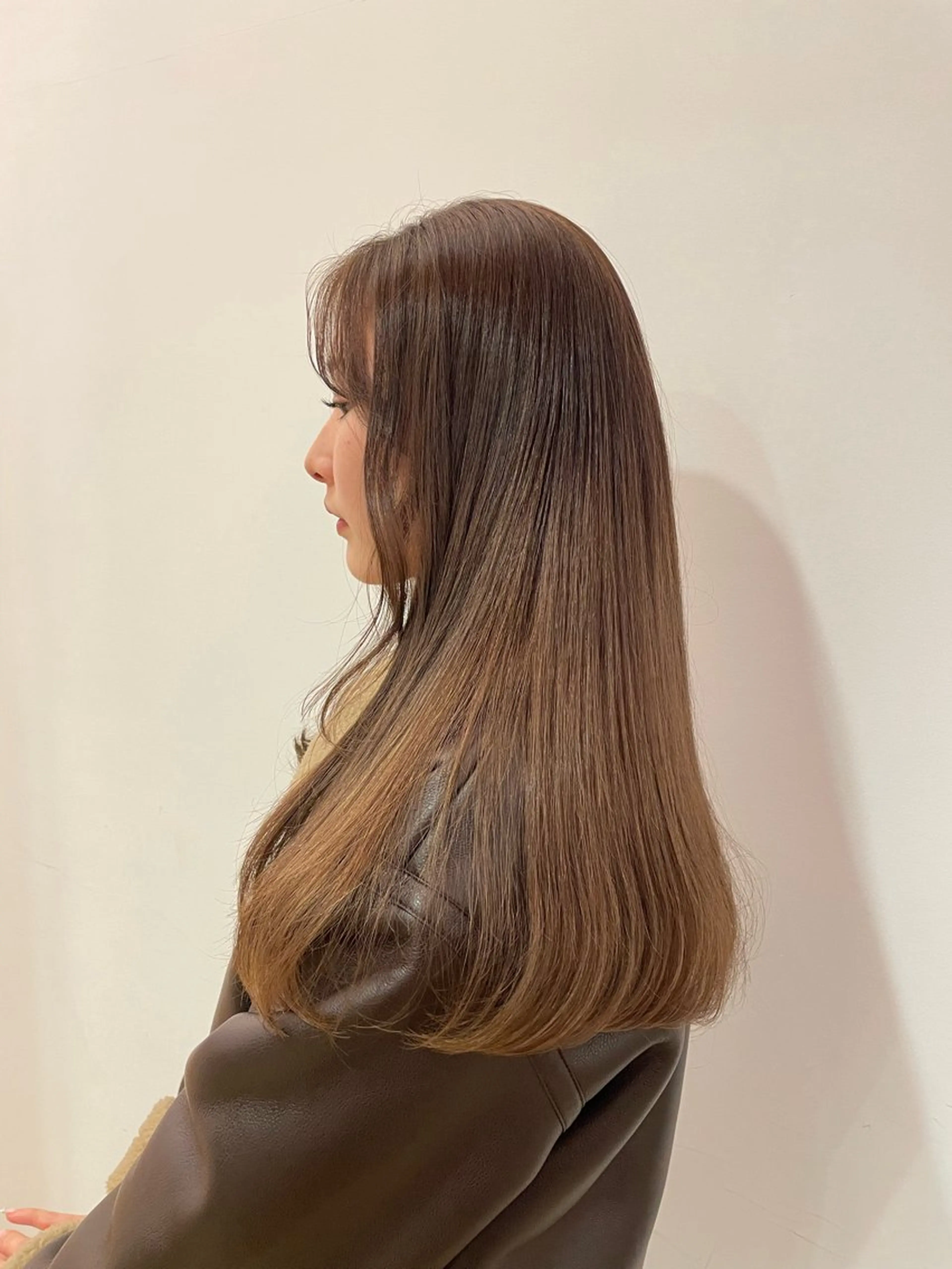 ロング 安田 朱由のヘアスタイル