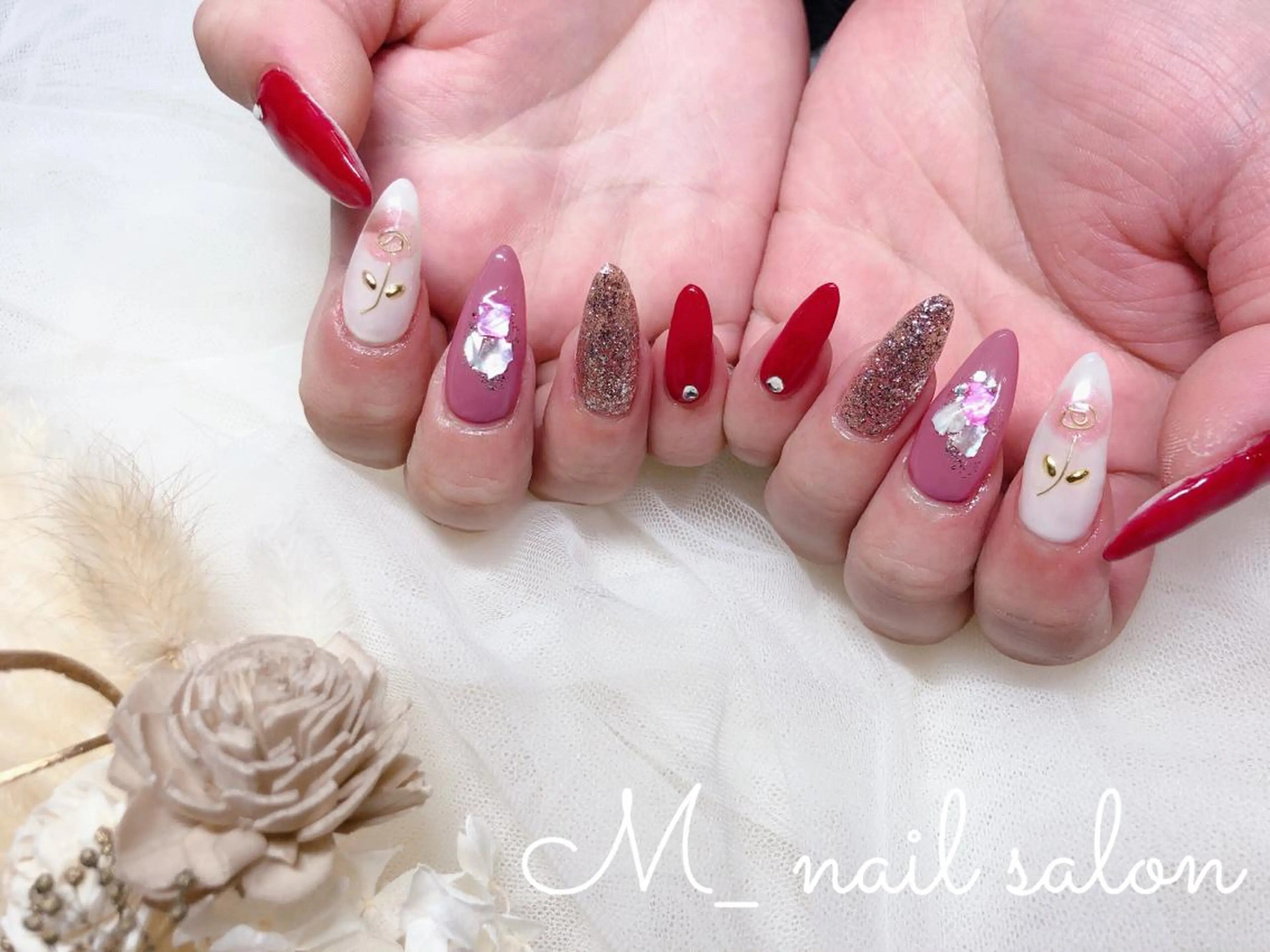 ネイル 持ち込み M_nail salon所属・M_ nail salonのネイルデザイン