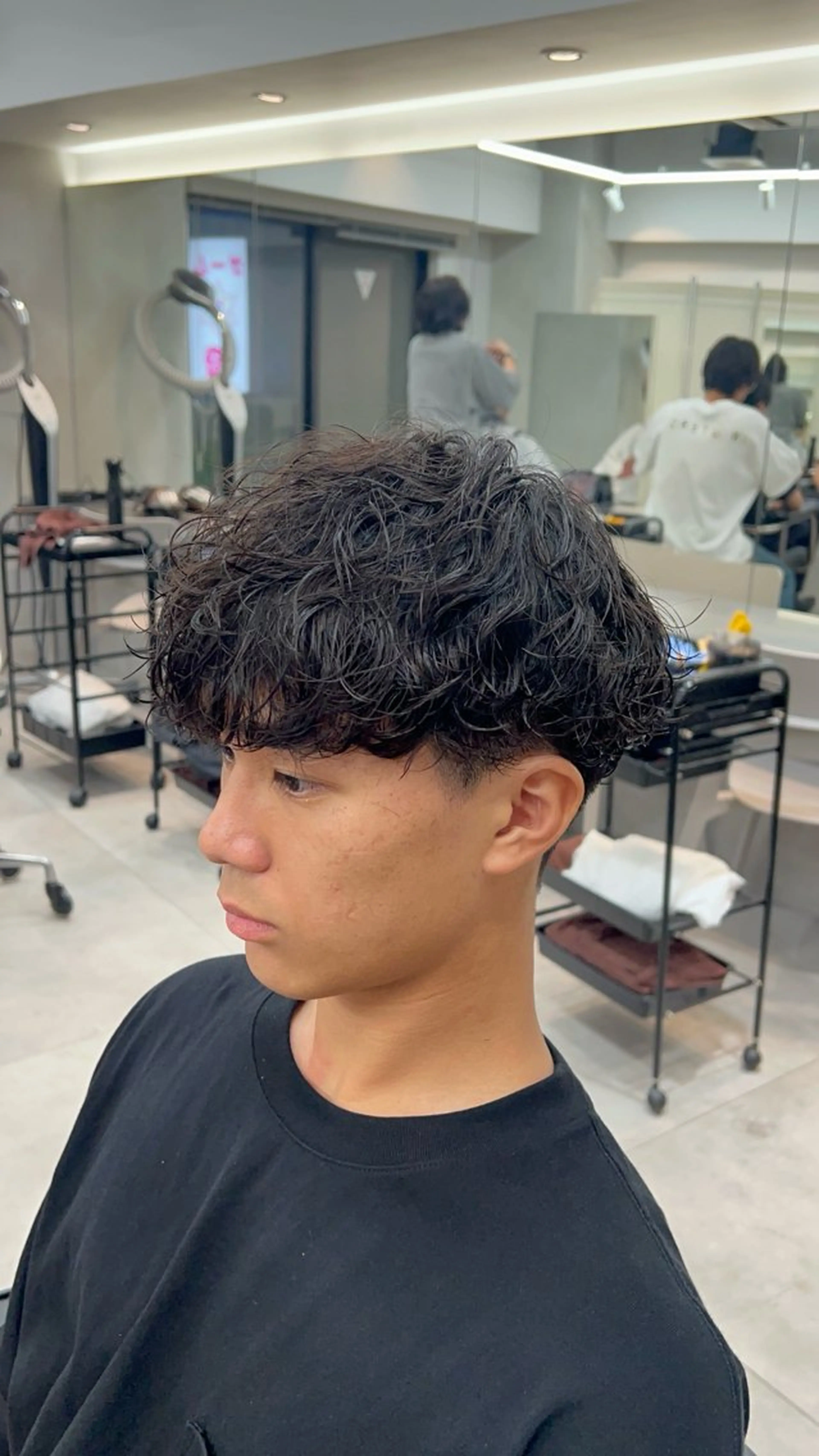 パーマ メンズ カット パーマ 齊藤輝/ メンズパーマ/大宮のヘアスタイル