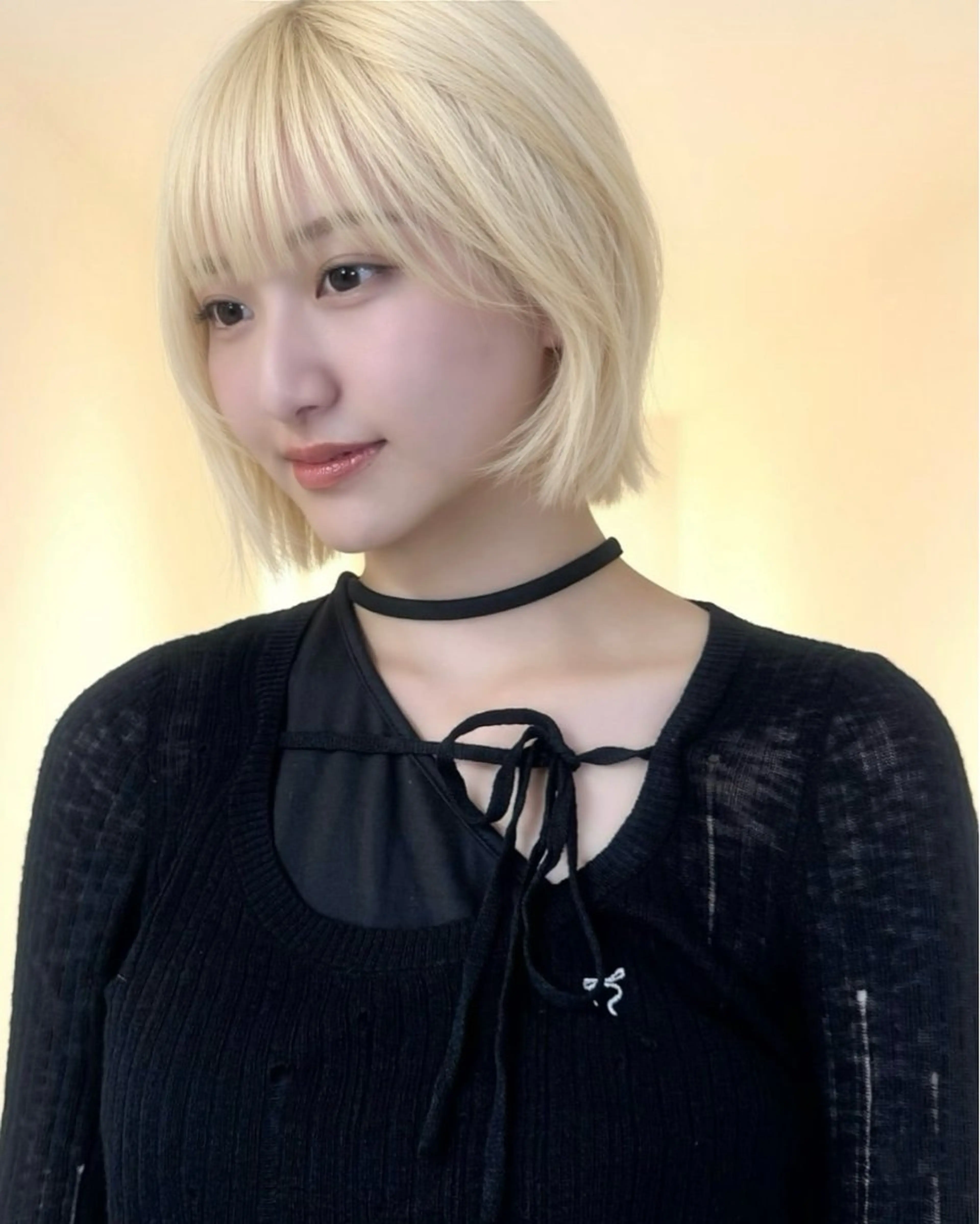 ショート カラー ヘアカラー トリートメント はな　ブリーチ ハイトーン/ 渋谷のヘアスタイル