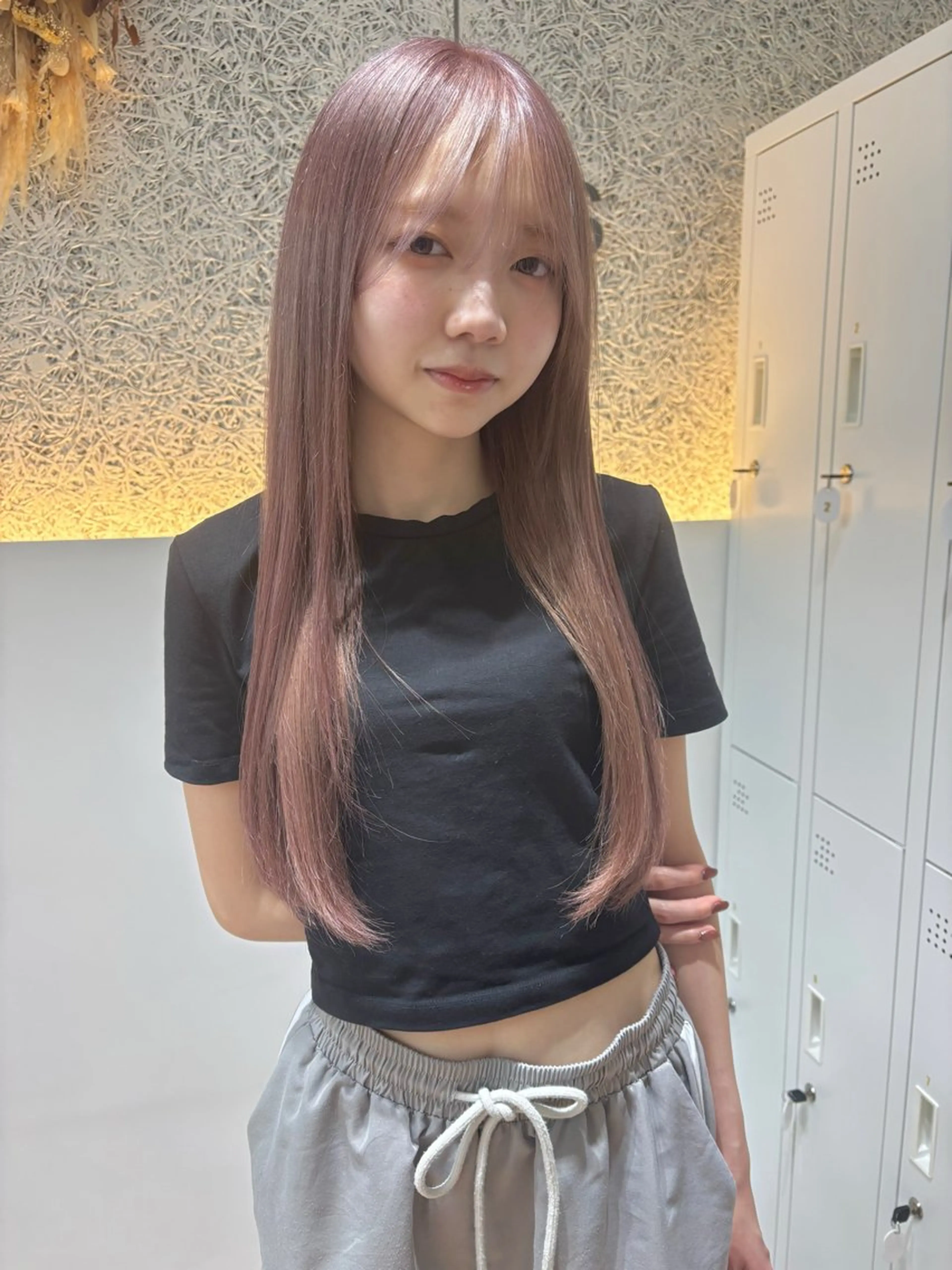 ロング ヘアカラー OPS hair大名 🩵yuna🌙のヘアスタイル